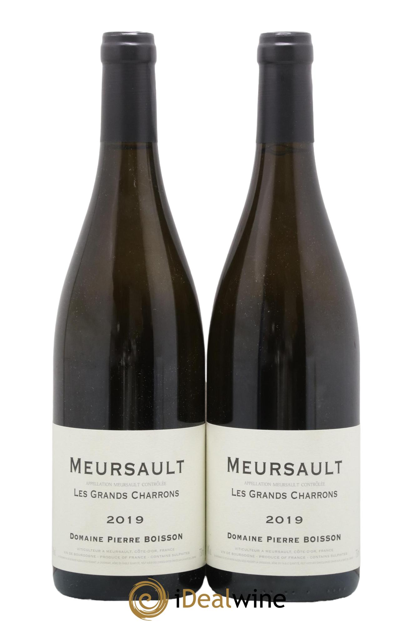 Meursault Les Grands Charrons Pierre Boisson (Domaine) 2019 - Lot de 2 bouteilles - 0