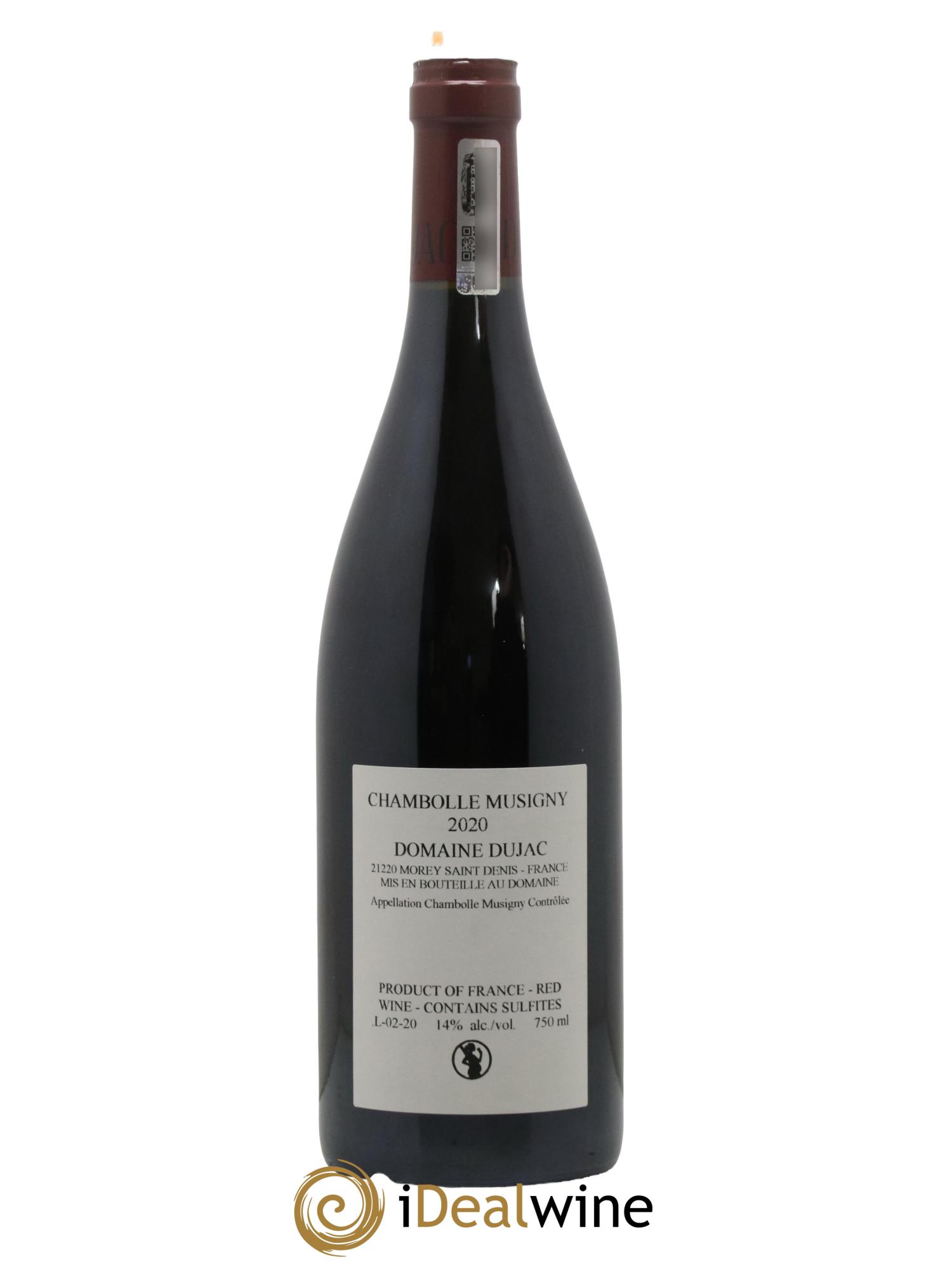 Chambolle-Musigny Dujac (Domaine) 2020 - Lot de 1 bouteille - 1