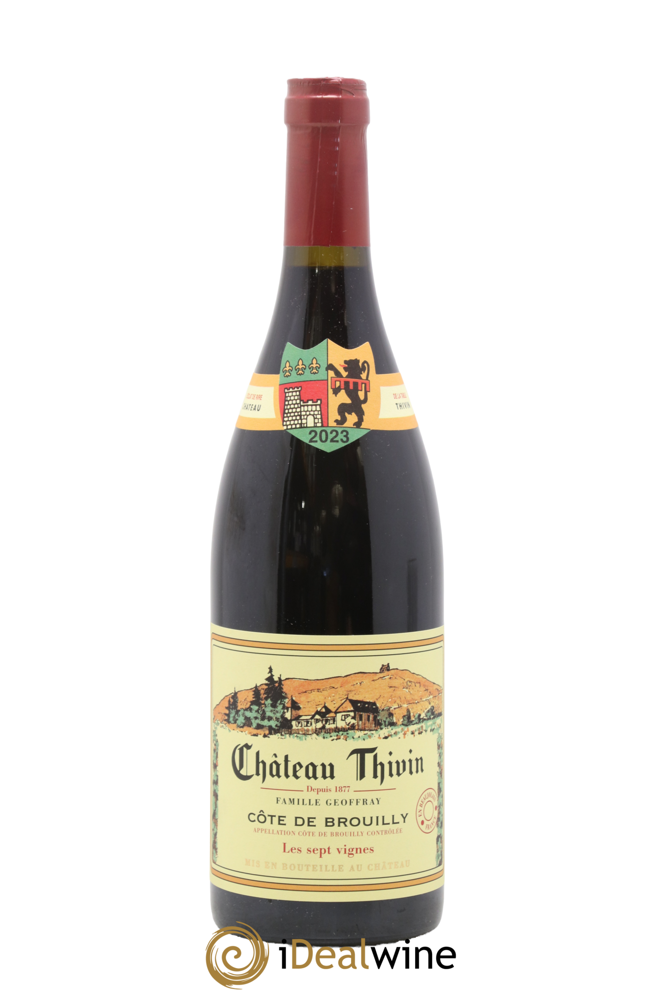Côte de Brouilly Les 7 Vignes Château Thivin 2023 - Lot de 1 bouteille - 0