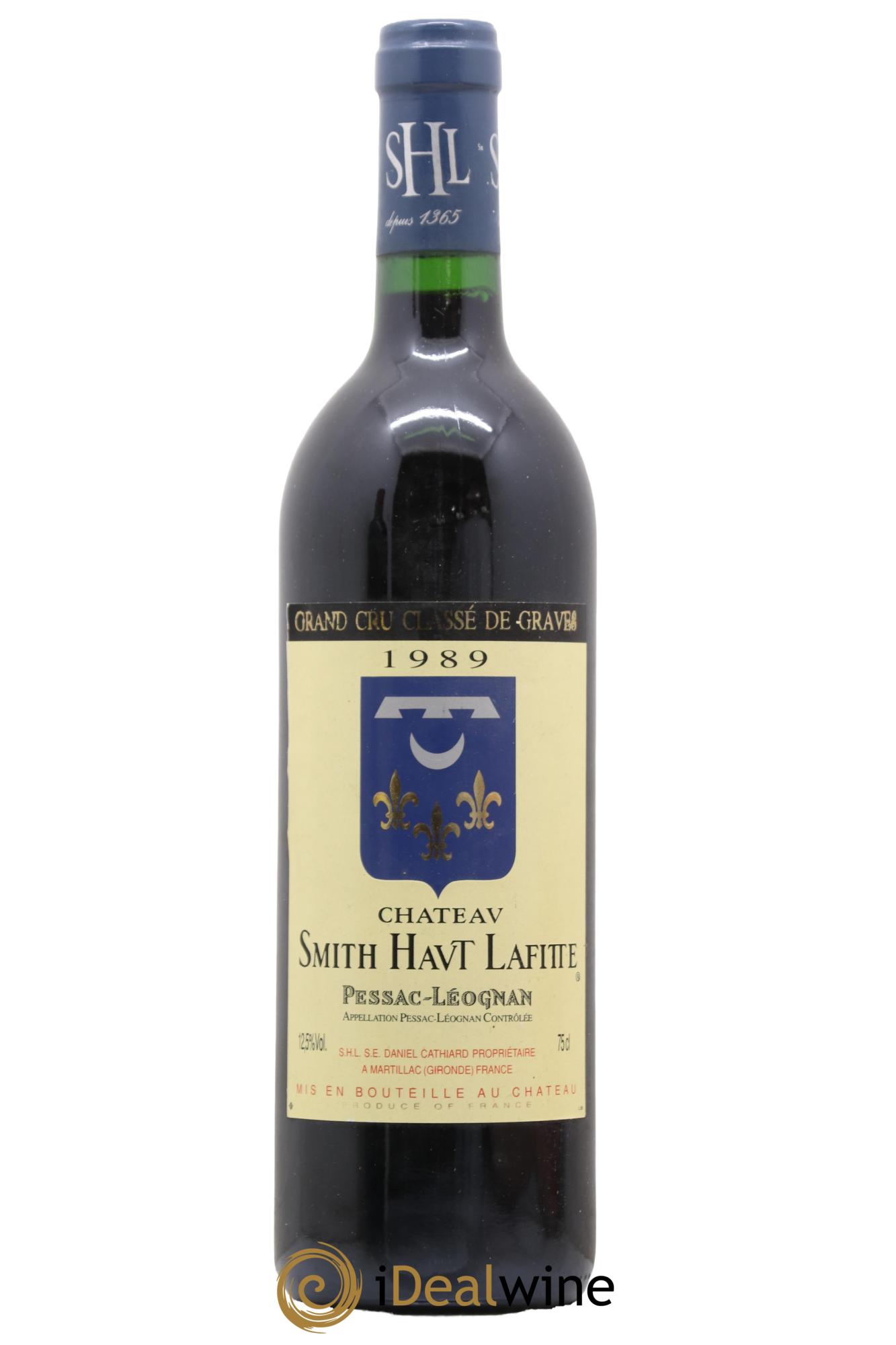 Château Smith Haut Lafitte Cru Classé de Graves 1989 - Lot de 1 bouteille - 0