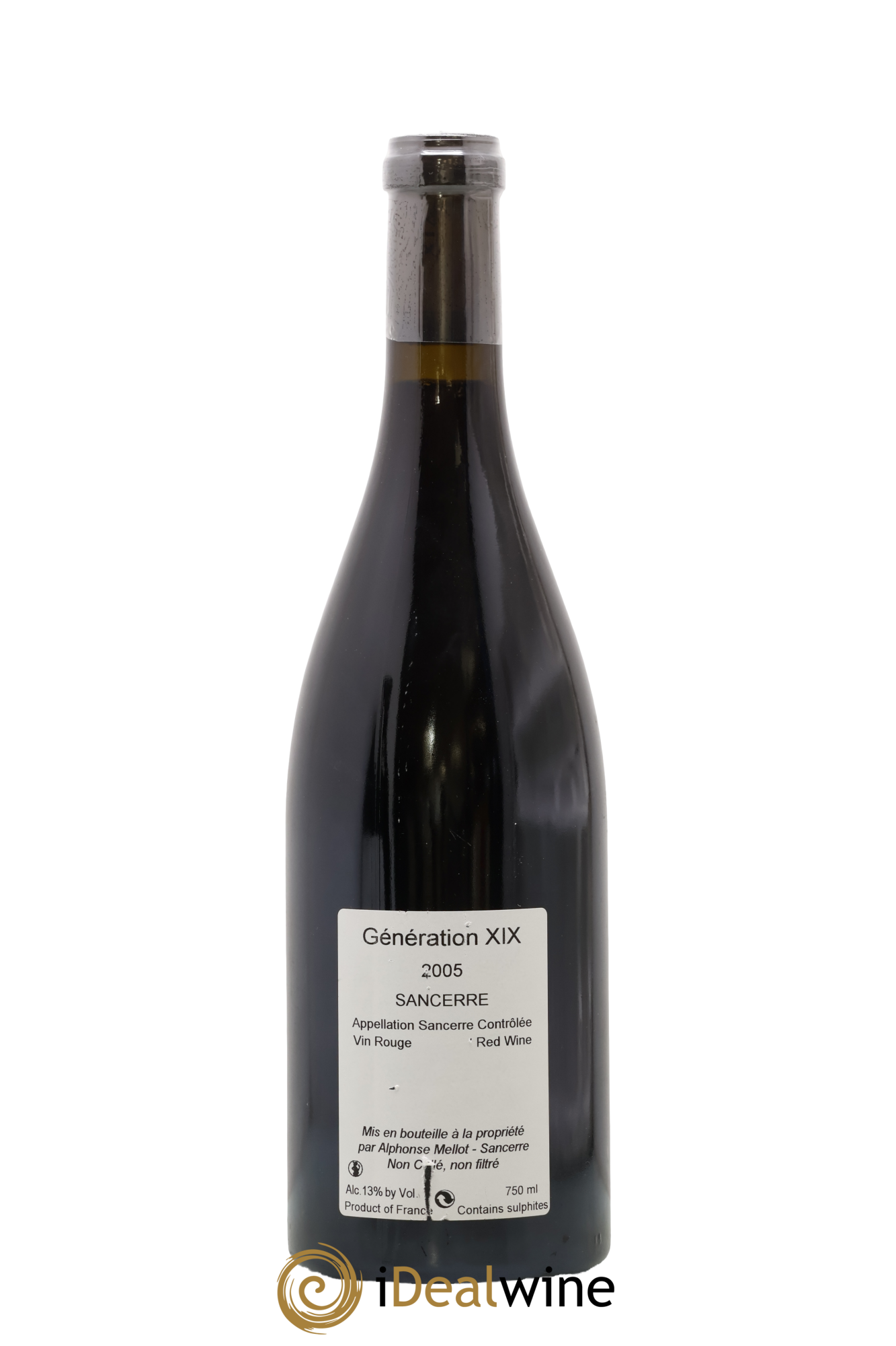 Sancerre Génération XIX Alphonse Mellot 2005 - Lot of 1 bottle - 1