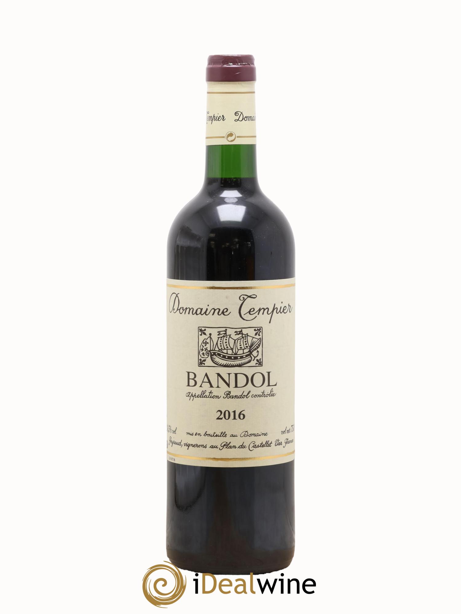 Bandol Domaine Tempier Famille Peyraud 2016 - Lot de 1 bouteille - 0