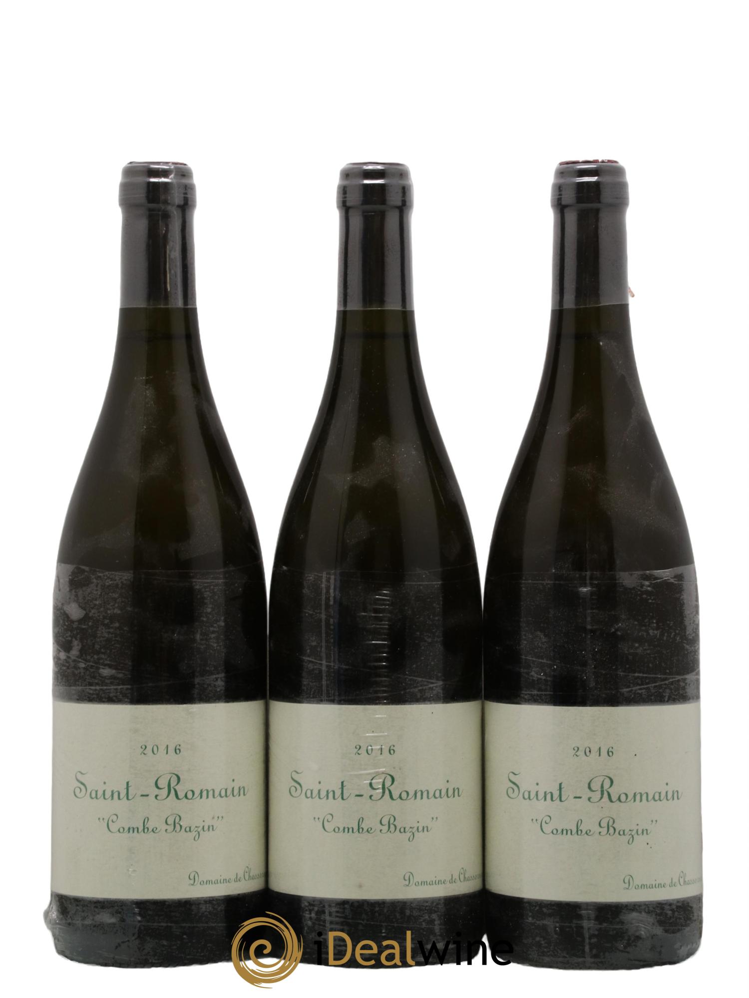 Saint-Romain Combe Bazin Domaine de Chassorney 2016 - Lot de 3 bouteilles - 0