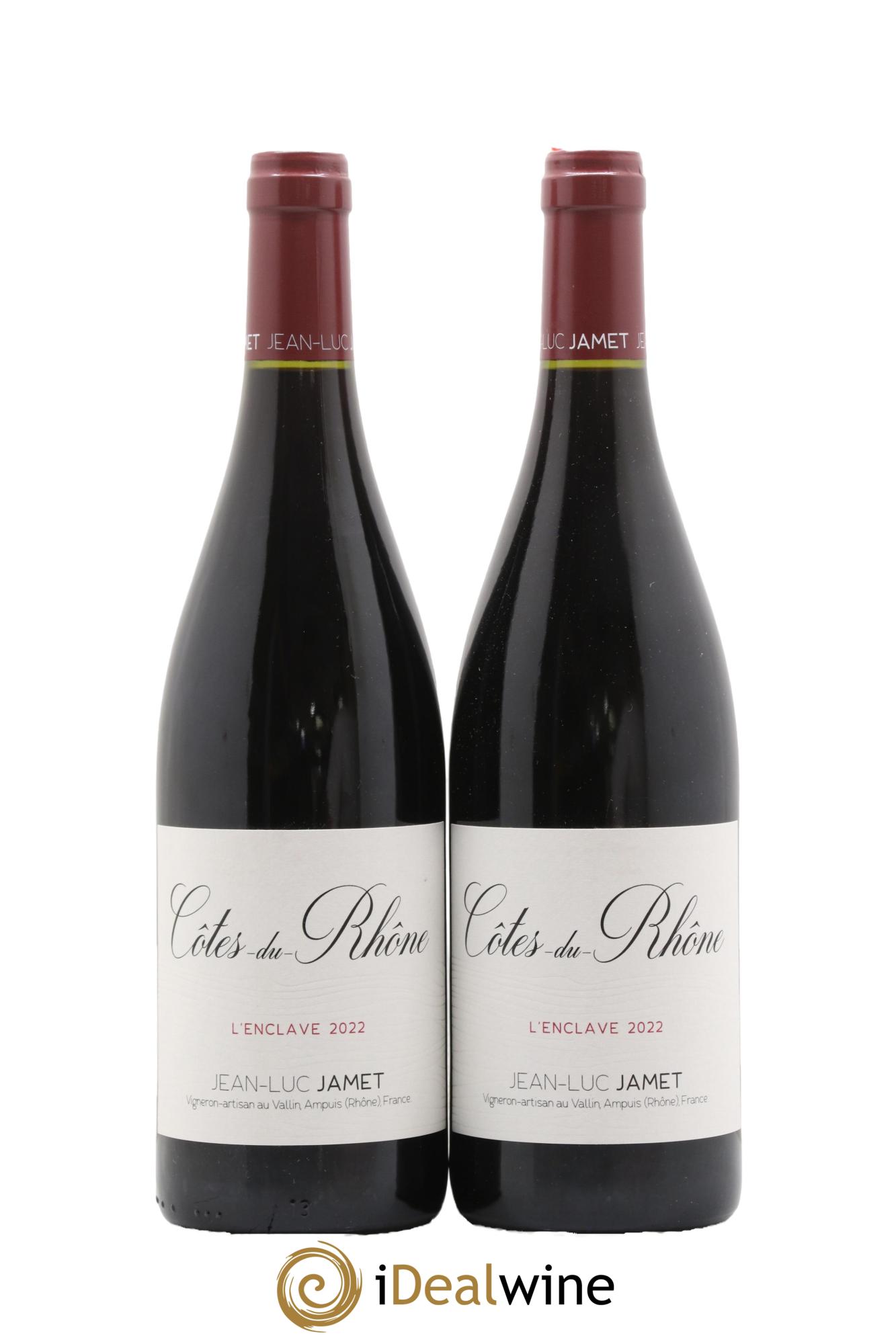 Côtes-du-Rhône L'Enclave Jean Luc Jamet 2022 - Lot of 2 bottles - 0