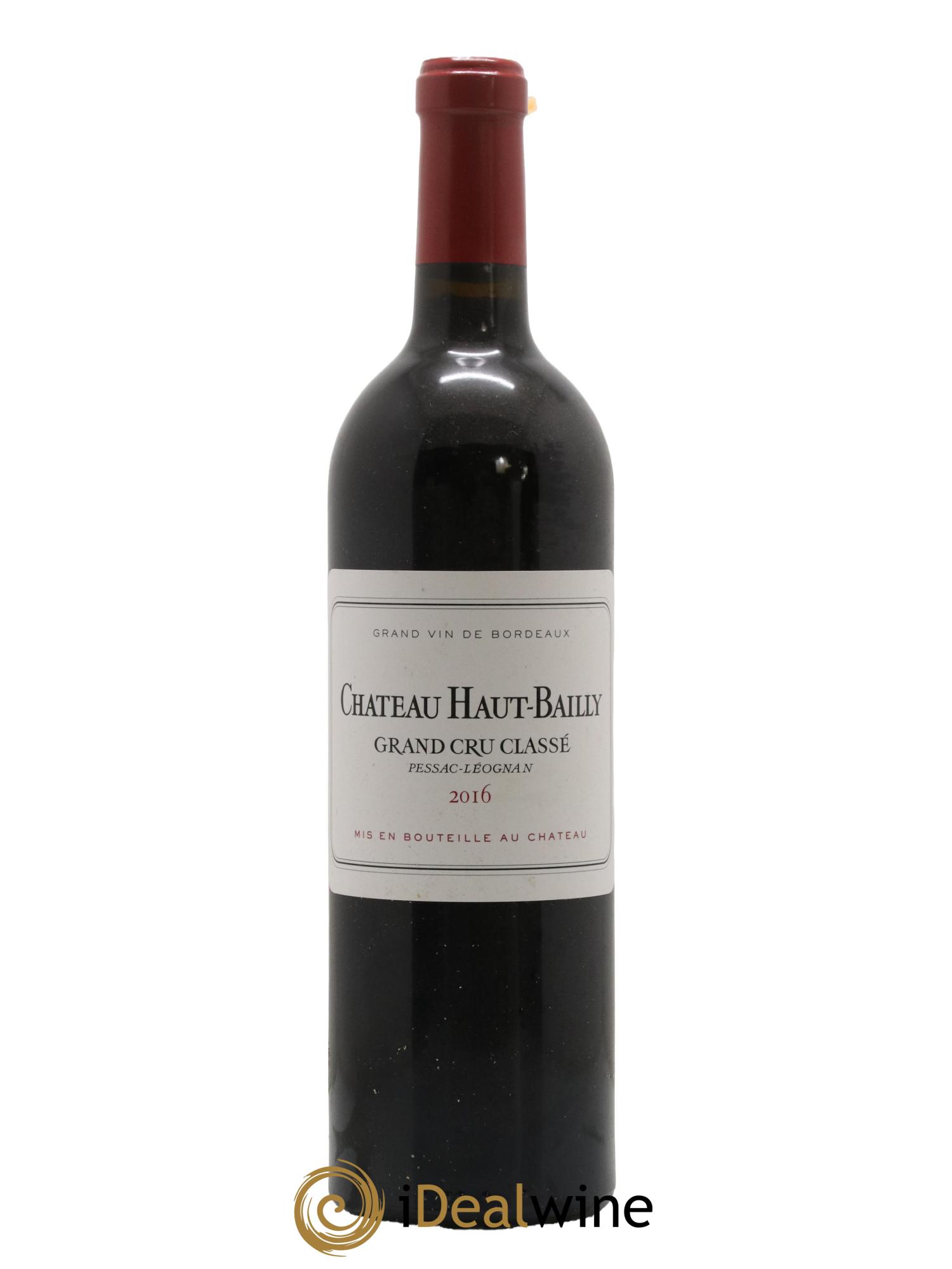 Château Haut-Bailly Cru Classé de Graves 2016 - Lot de 1 bouteille - 0