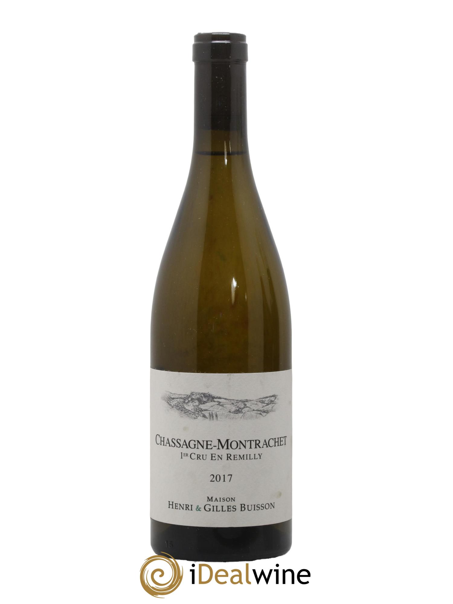 Chassagne-Montrachet 1er Cru En Remilly Henri et Gilles Buisson 2017 - Lot de 1 bouteille - 0