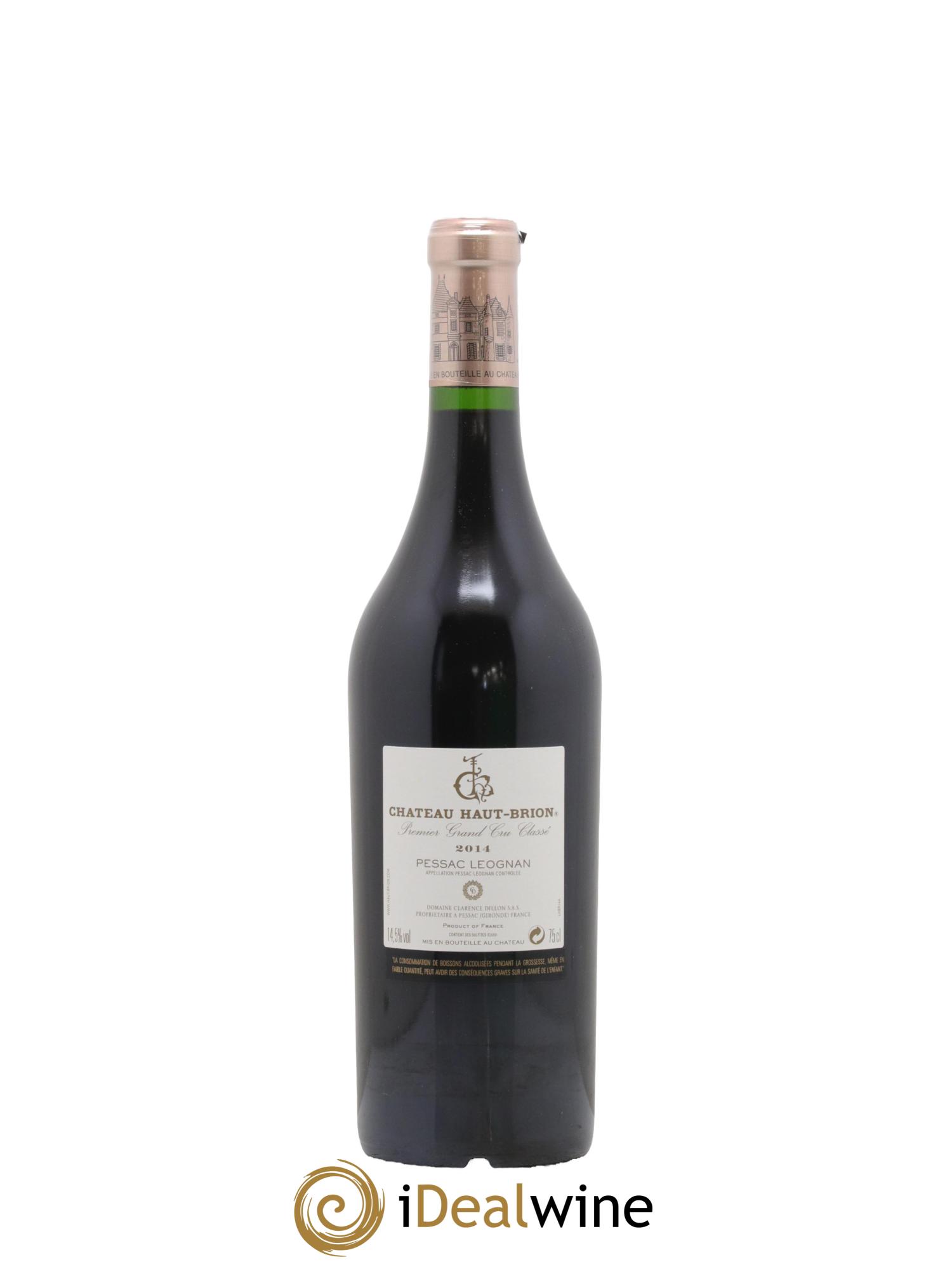 Château Haut Brion 1er Grand Cru Classé 2014 - Lotto di 1 bottiglia - 1
