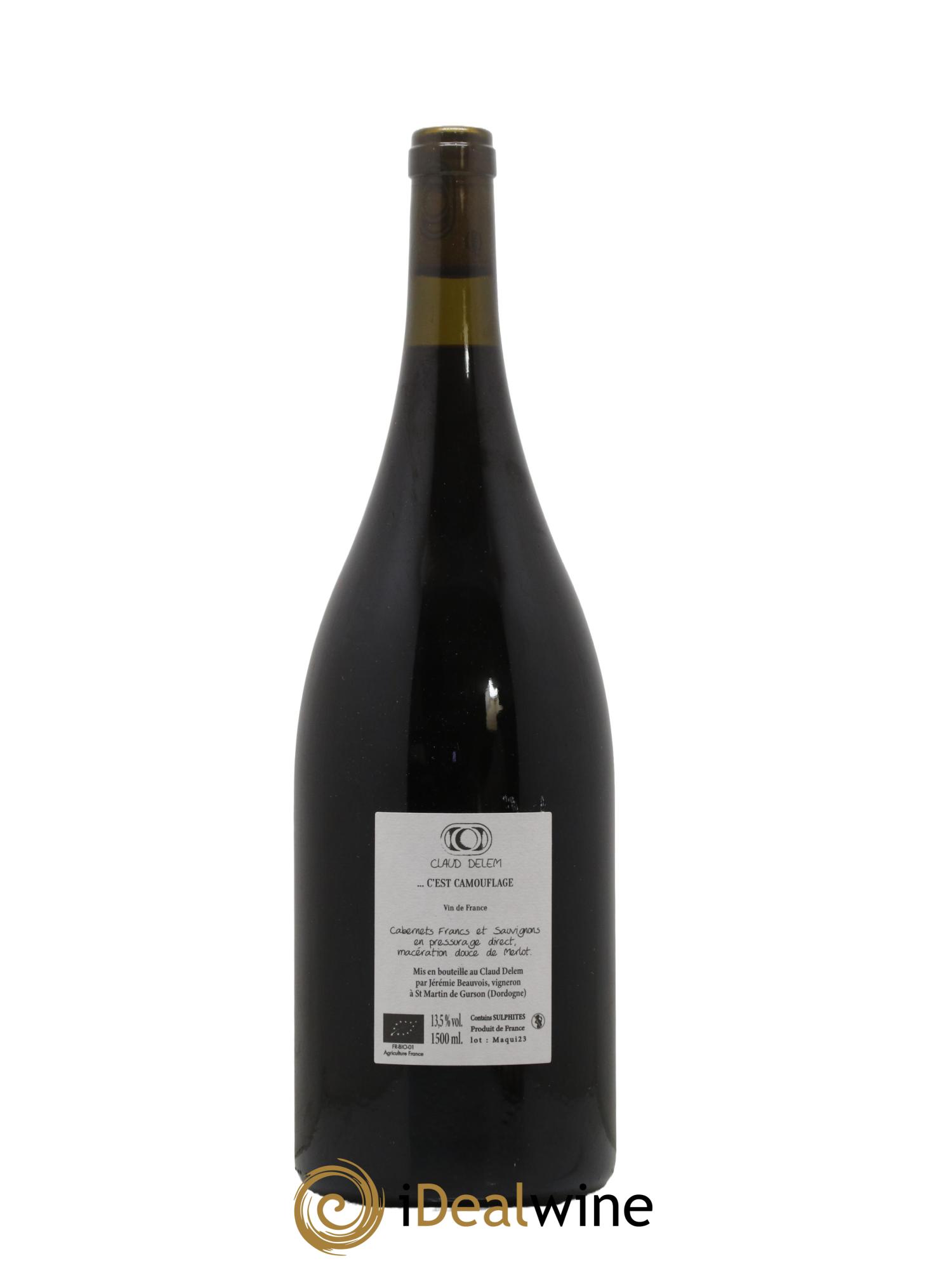 Sud-Ouest Maquillage Claud Delem Jérémie Beauvois 2023 - Lot de 1 magnum - 1
