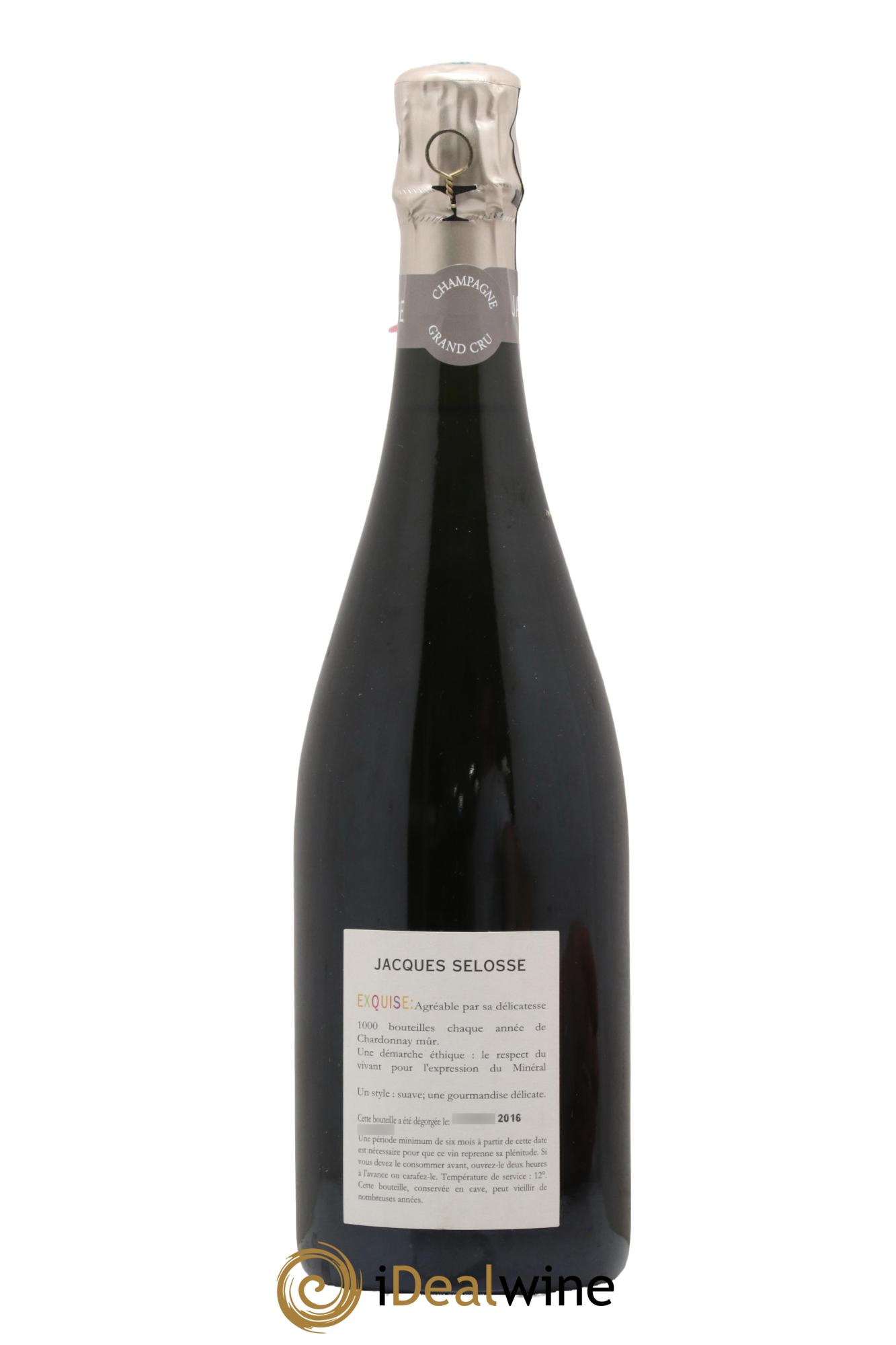 Exquise NV Jacques Selosse - Lot of 1 bottle - 1