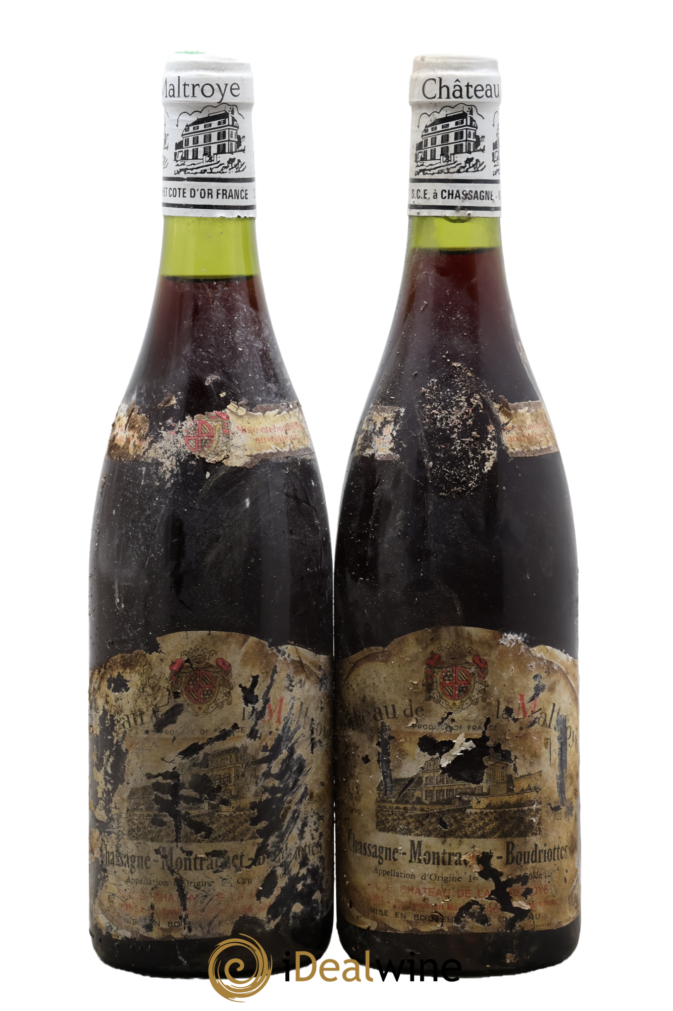Chassagne-Montrachet 1er Cru Boudriotte Château de la Maltroye - Lot de 2 bouteilles - 0