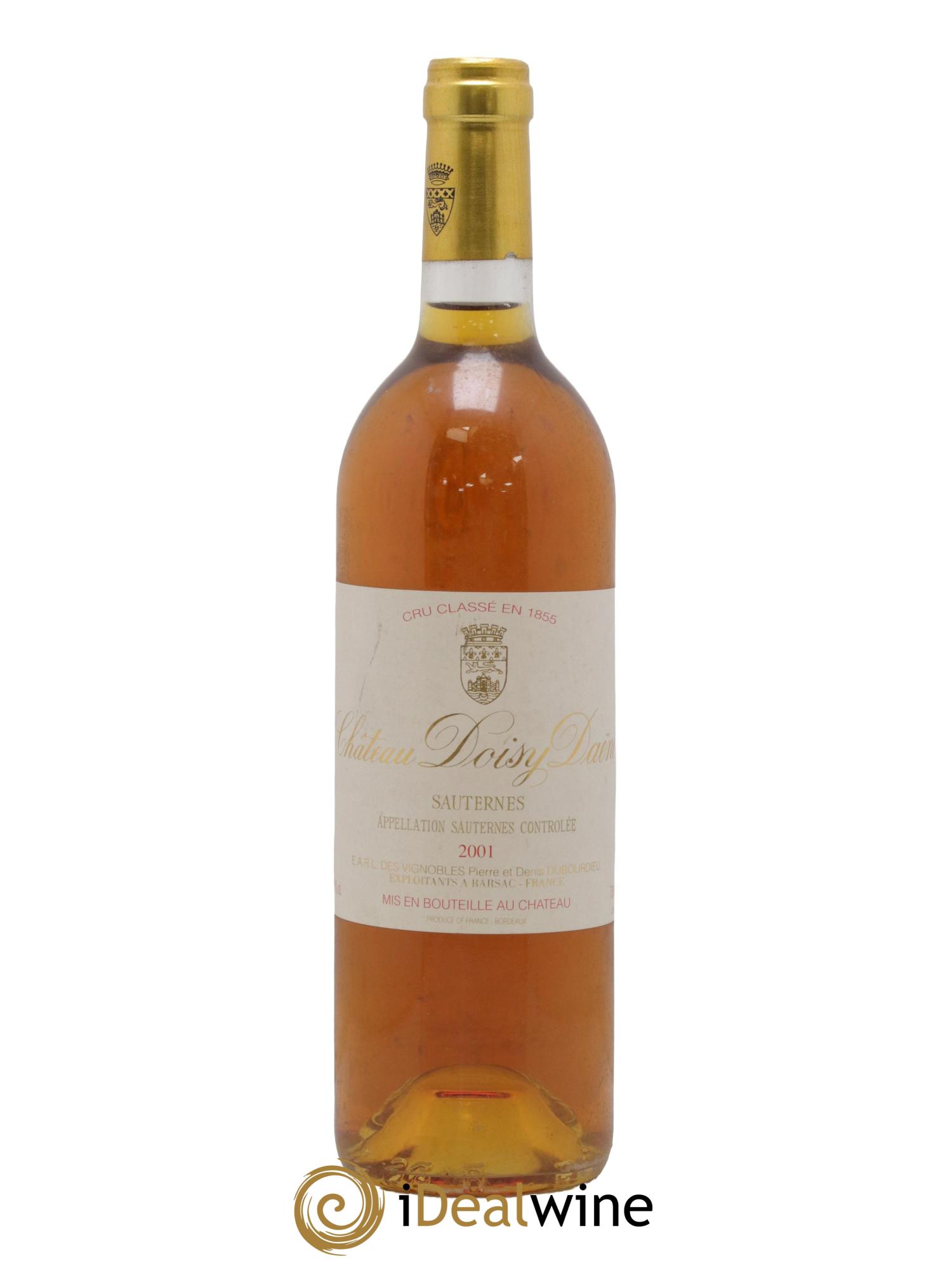 Château Doisy Daëne 2ème Grand Cru Classé 2001 - Lotto di 1 bottiglia - 0