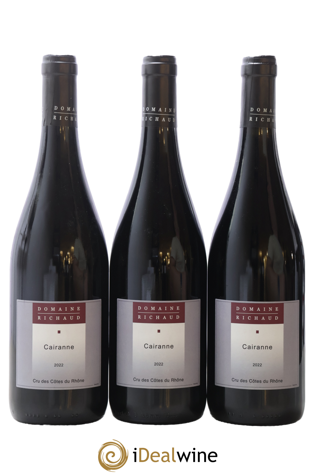 Cairanne Marcel Richaud 2022 - Lot de 3 bouteilles - 0