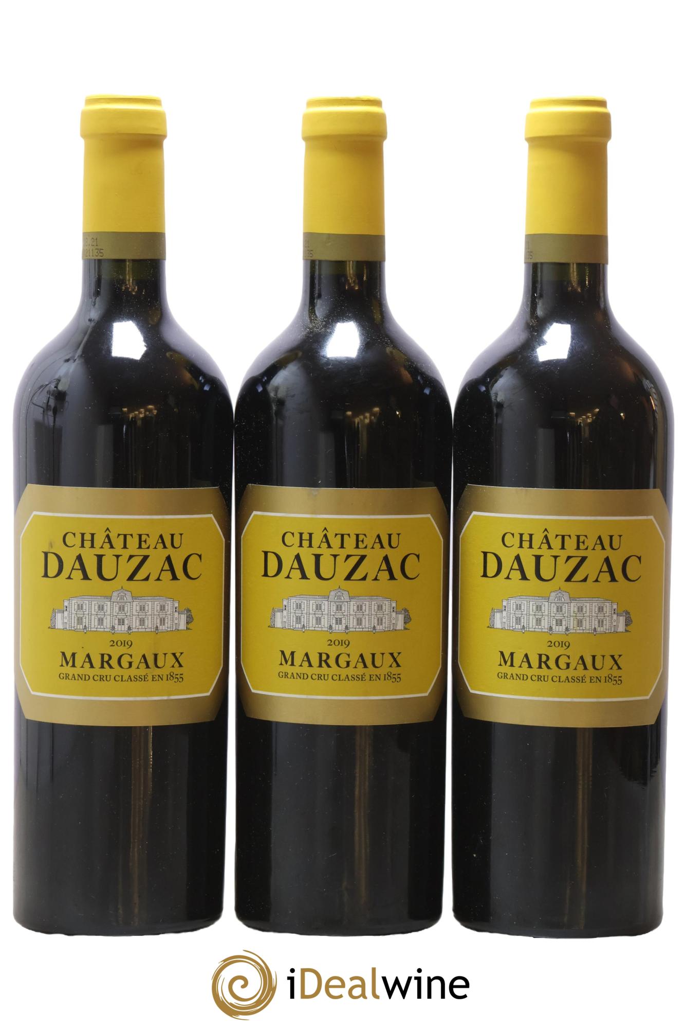 Château Dauzac 5ème Grand Cru Classé 2019 - Lotto di 3 bottiglie - 0