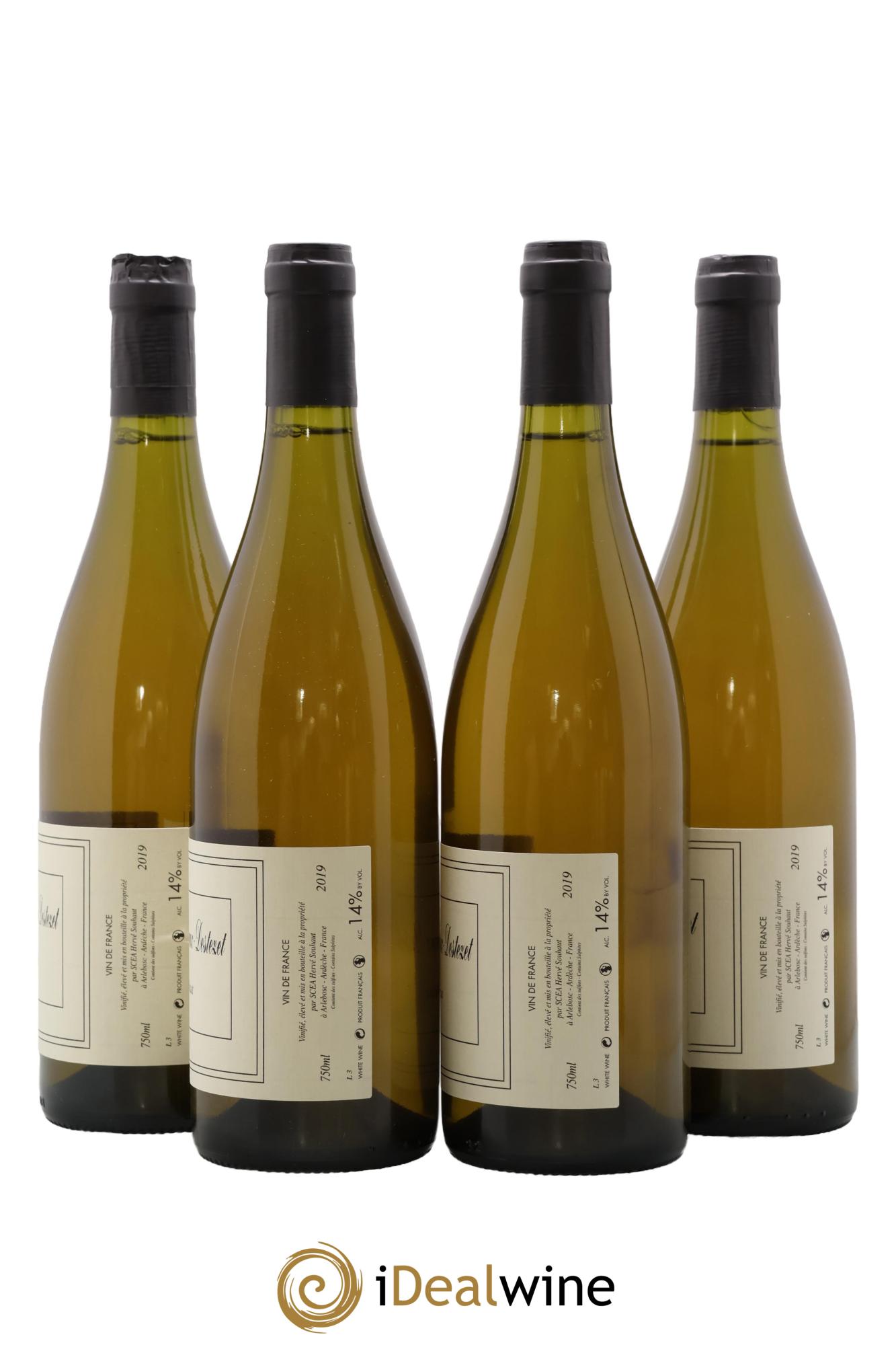 Vin de France Hervé Souhaut - Domaine Romaneaux-Destezet 2019 - Lot de 4 bouteilles - 1