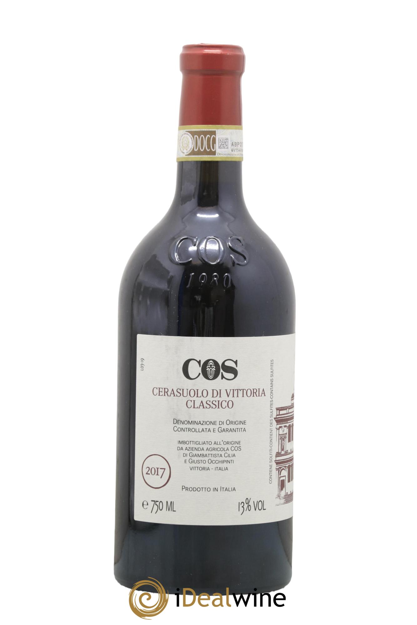 Cerasuolo di Vittoria Classico DOCG Azienda Agricola Cos 2017 - Lotto di 1 bottiglia - 1