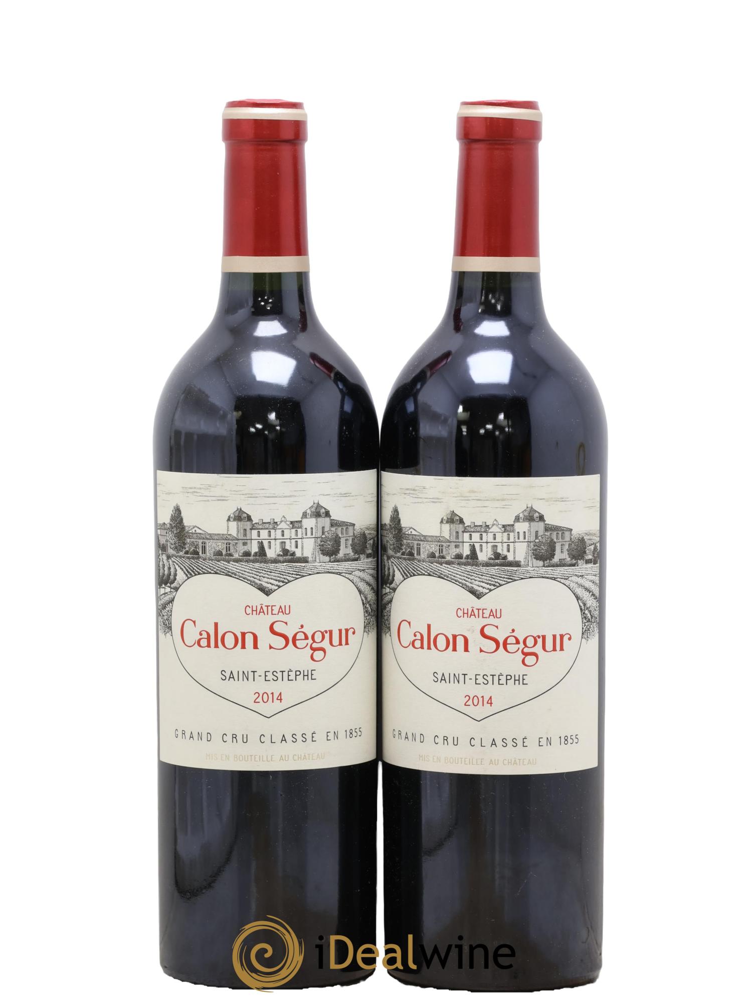 Château Calon Ségur 3ème Grand Cru Classé 2014 - Posten von 2 Flaschen - 0