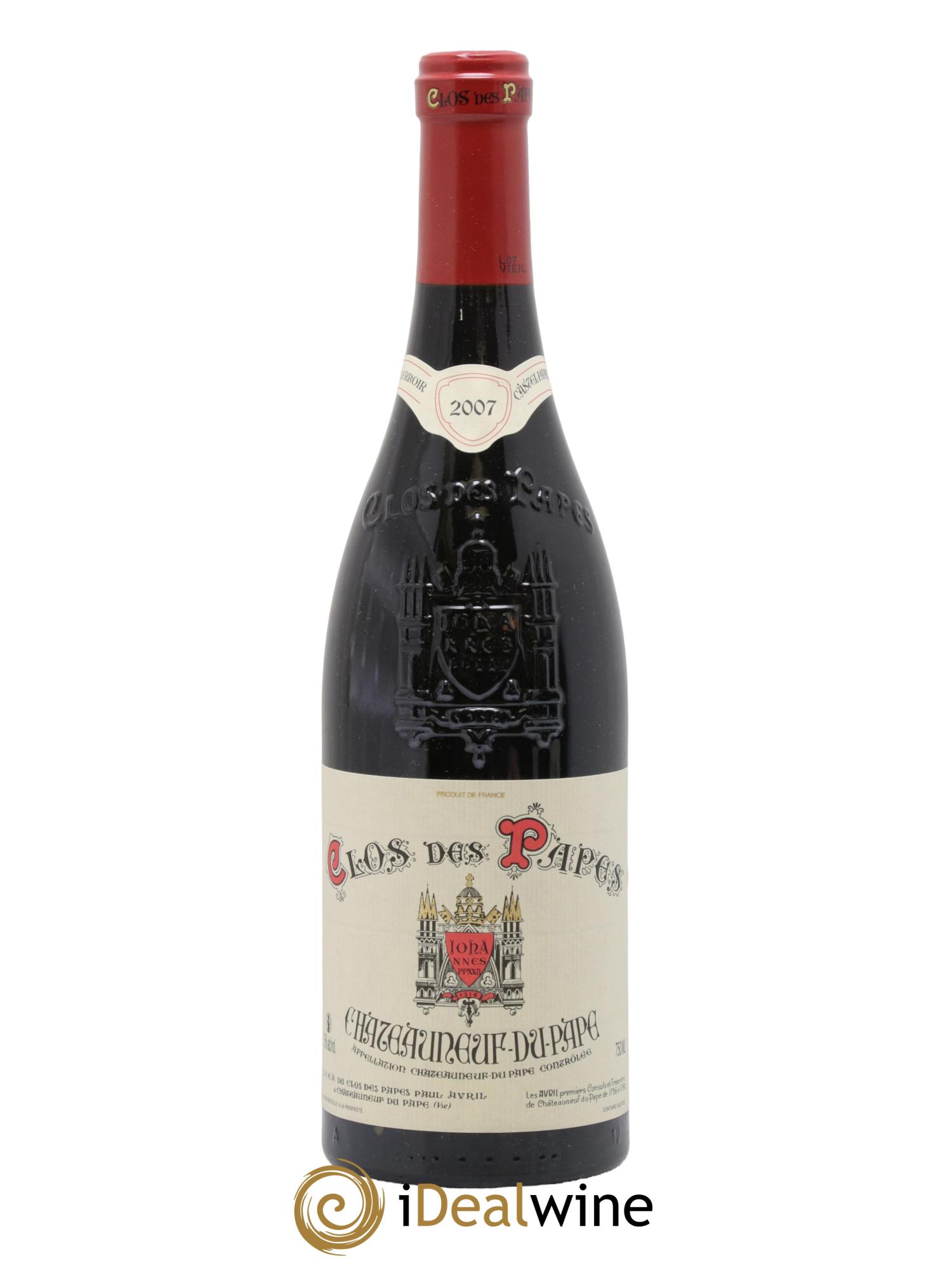 Châteauneuf-du-Pape  -  Clos des Papes - Paul Avril