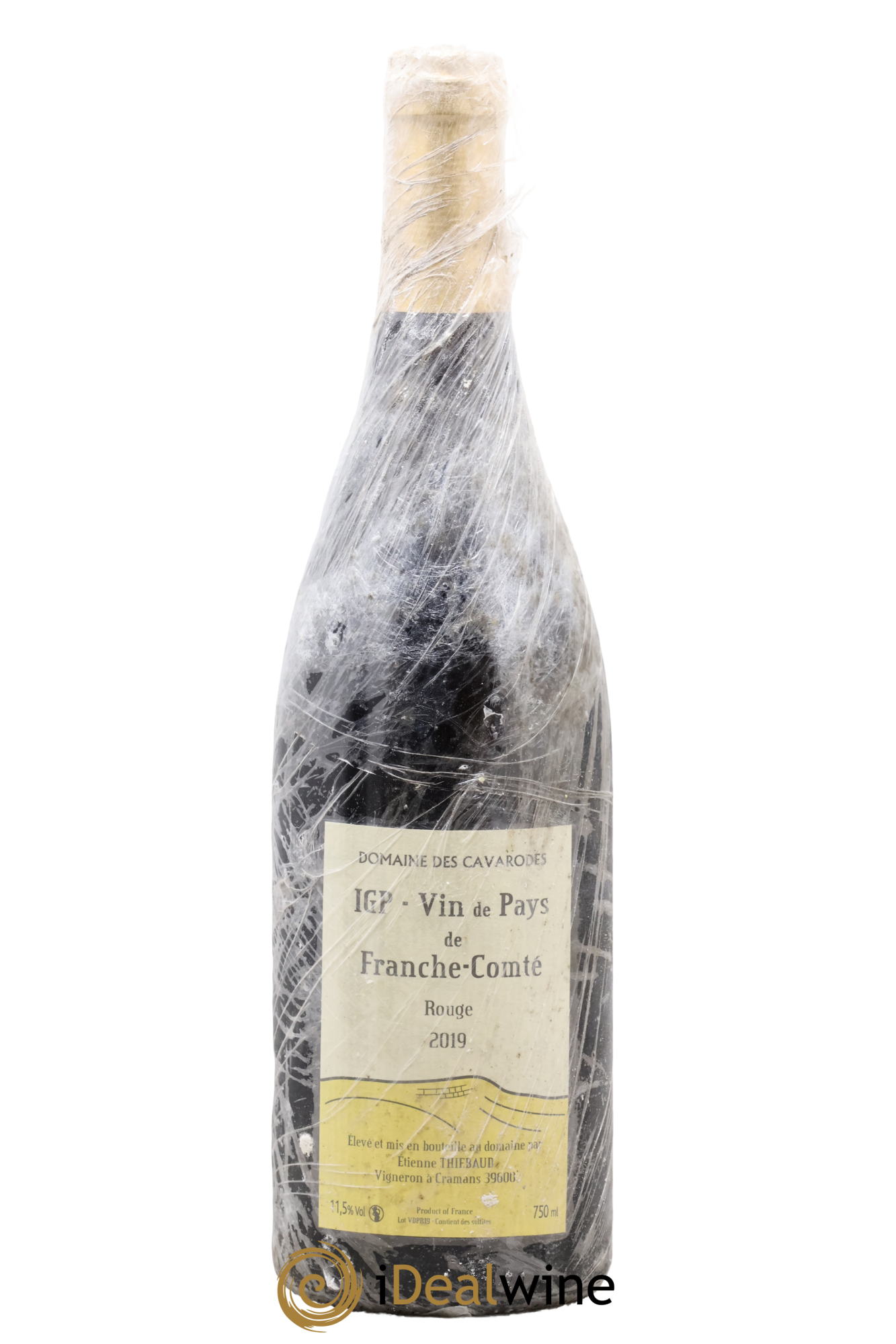 Franche-Comté Cavarodes (Domaine des) - Etienne Thiébaud 2019 - Lot de 1 bouteille - 0
