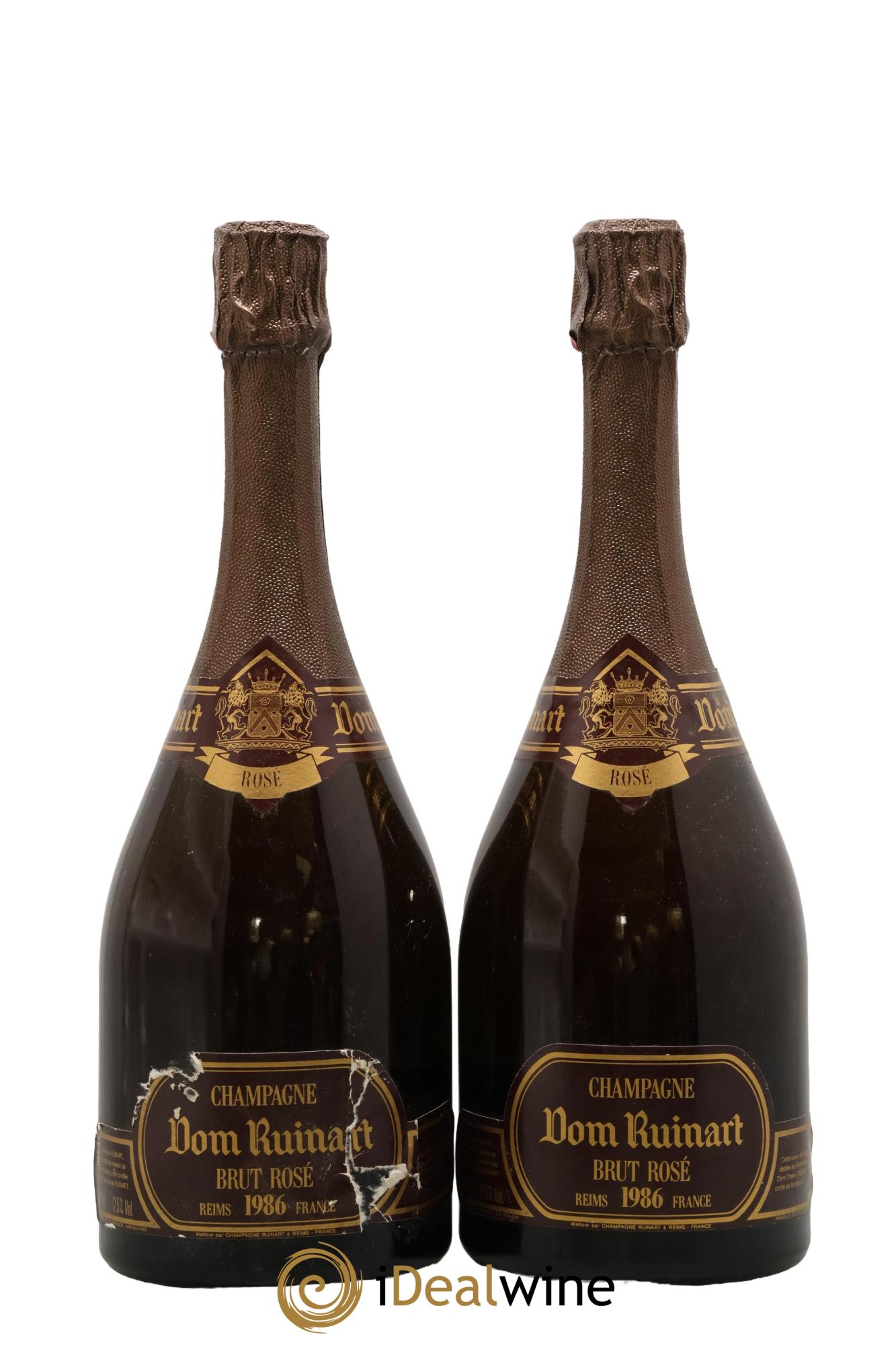 Dom Ruinart Brut Ruinart 1986 - Lotto di 2 bottiglie - 0