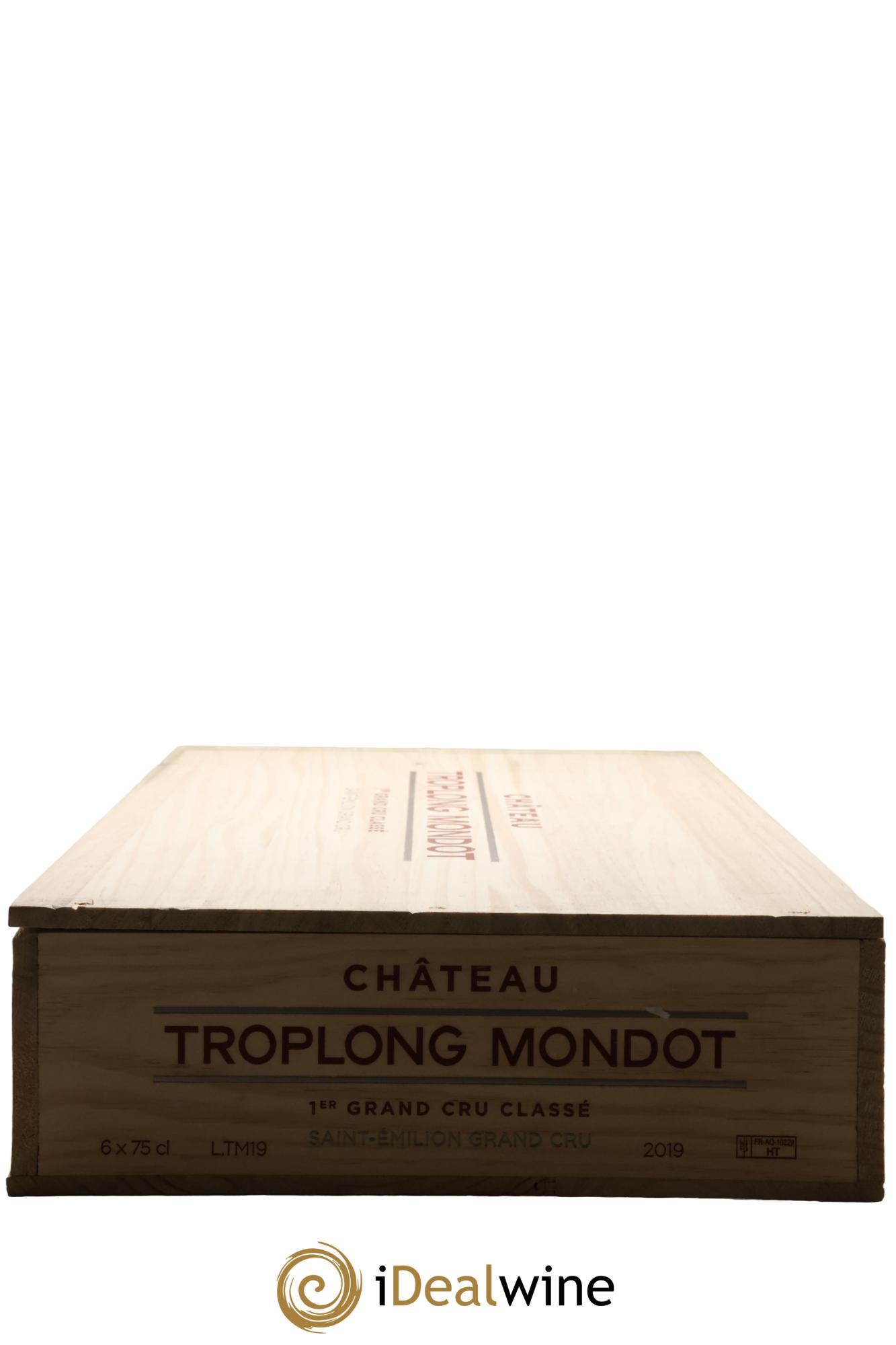 Château Troplong Mondot 1er Grand Cru Classé B 2019 - Lot de 6 bouteilles - 1