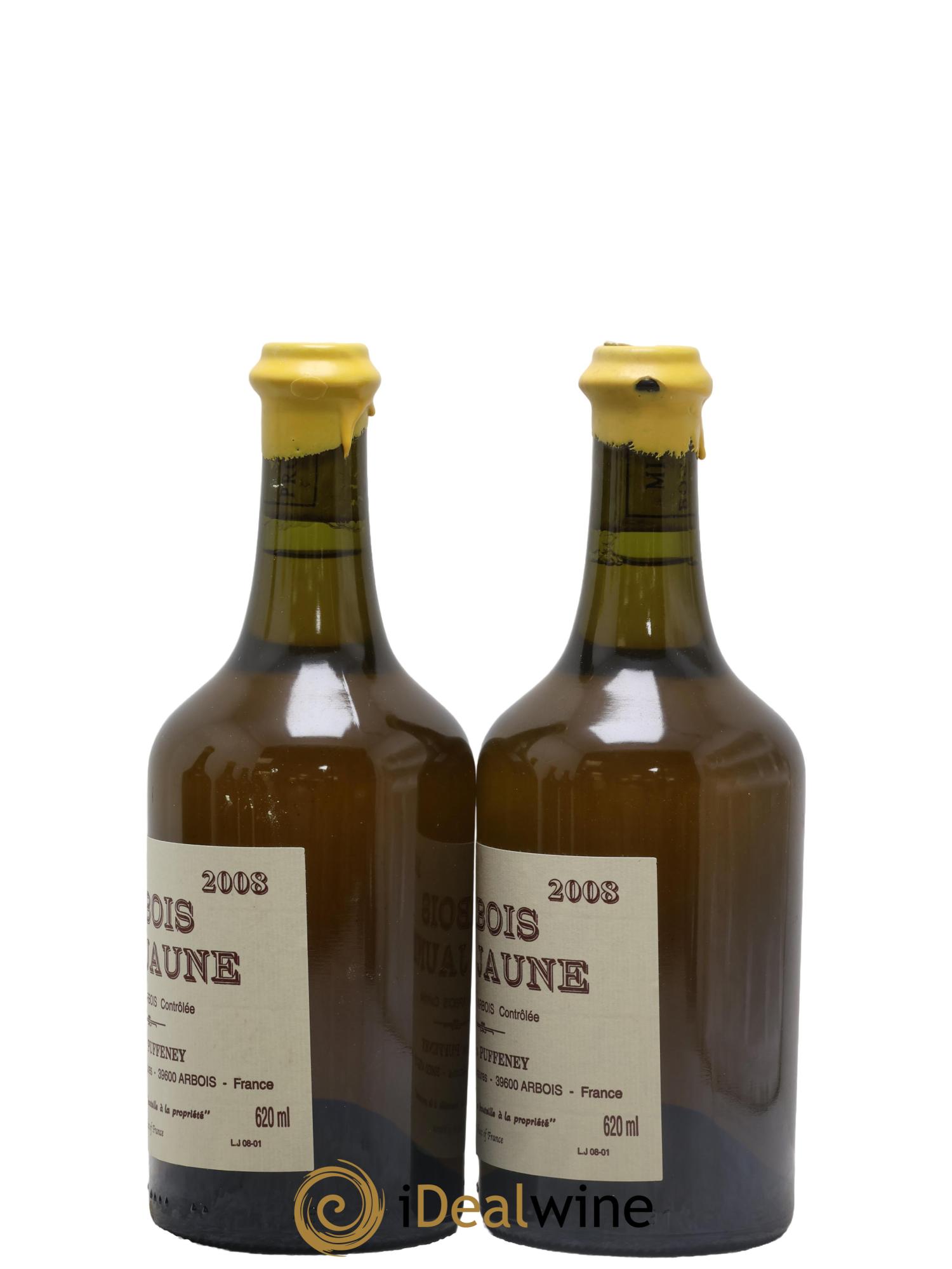 Arbois Vin Jaune Jacques Puffeney 2008 - Lot of 2 Clavelins - 1