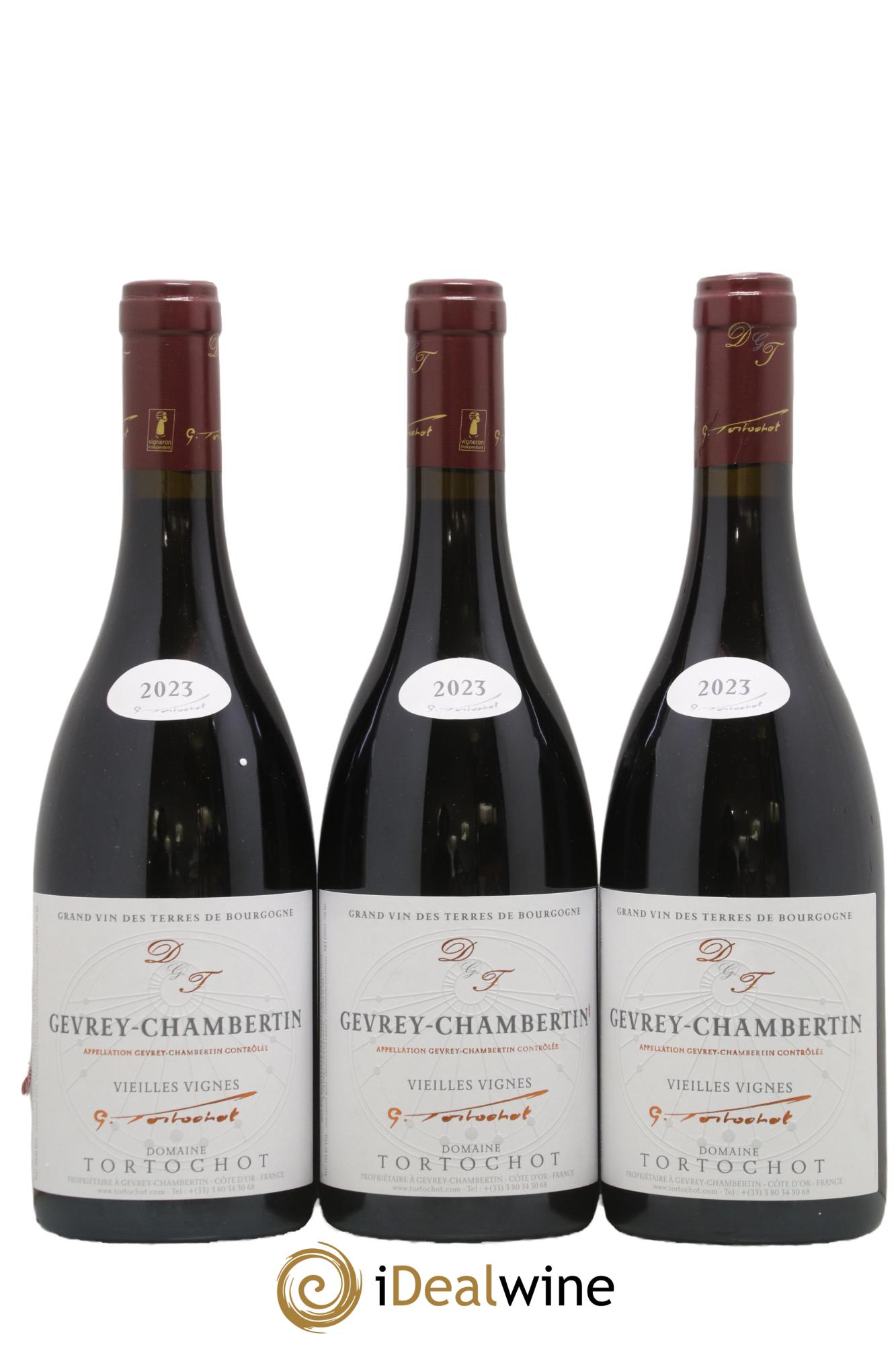 Gevrey-Chambertin Vieilles vignes Tortochot (Domaine)  2023 - Lot de 3 bouteilles - 0