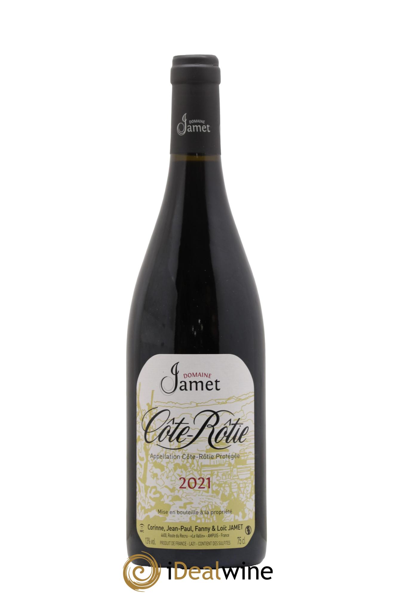 Côte-Rôtie Jamet (Domaine) 2021 - Lot de 1 bouteille - 0