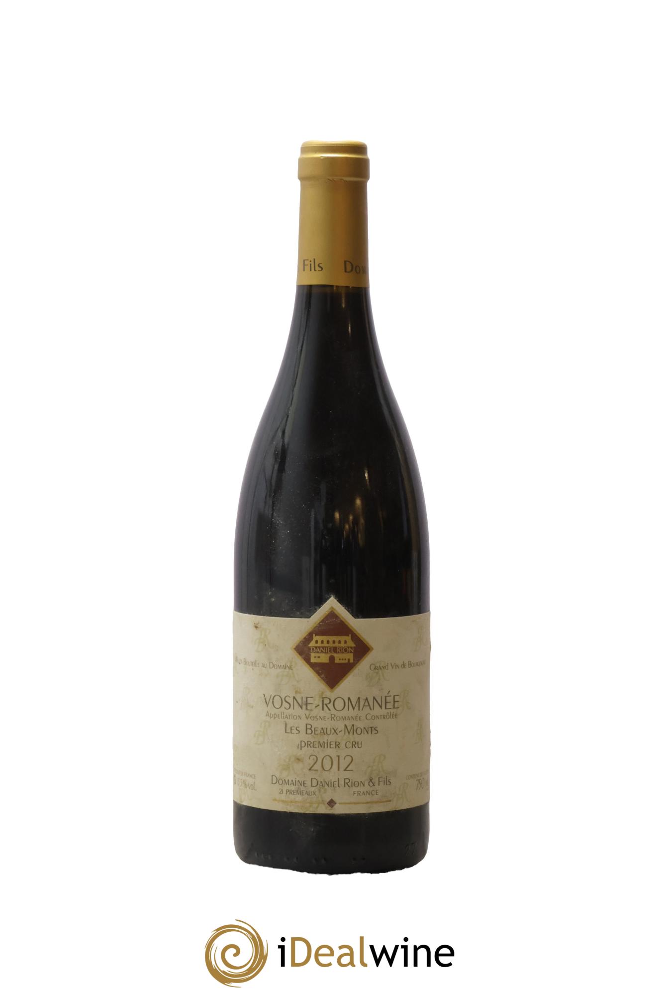 Vosne-Romanée 1er Cru Les Beaux Monts Daniel Rion 2012 - Lot of 1 bottle - 0