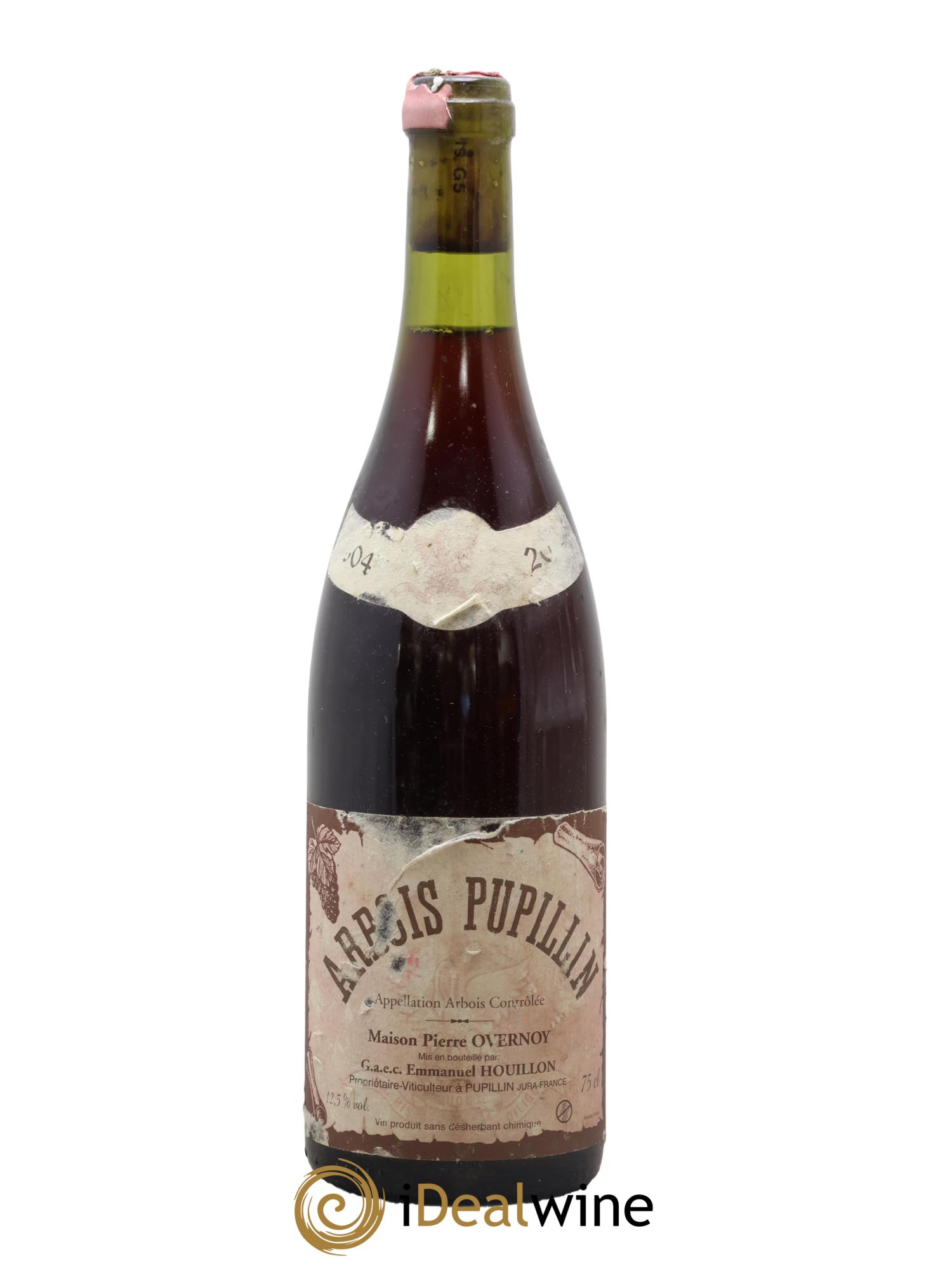 Arbois-Pupillin Poulsard (cire rouge) Overnoy-Houillon (Domaine) 2004 - Posten von 1 Flasche - 0