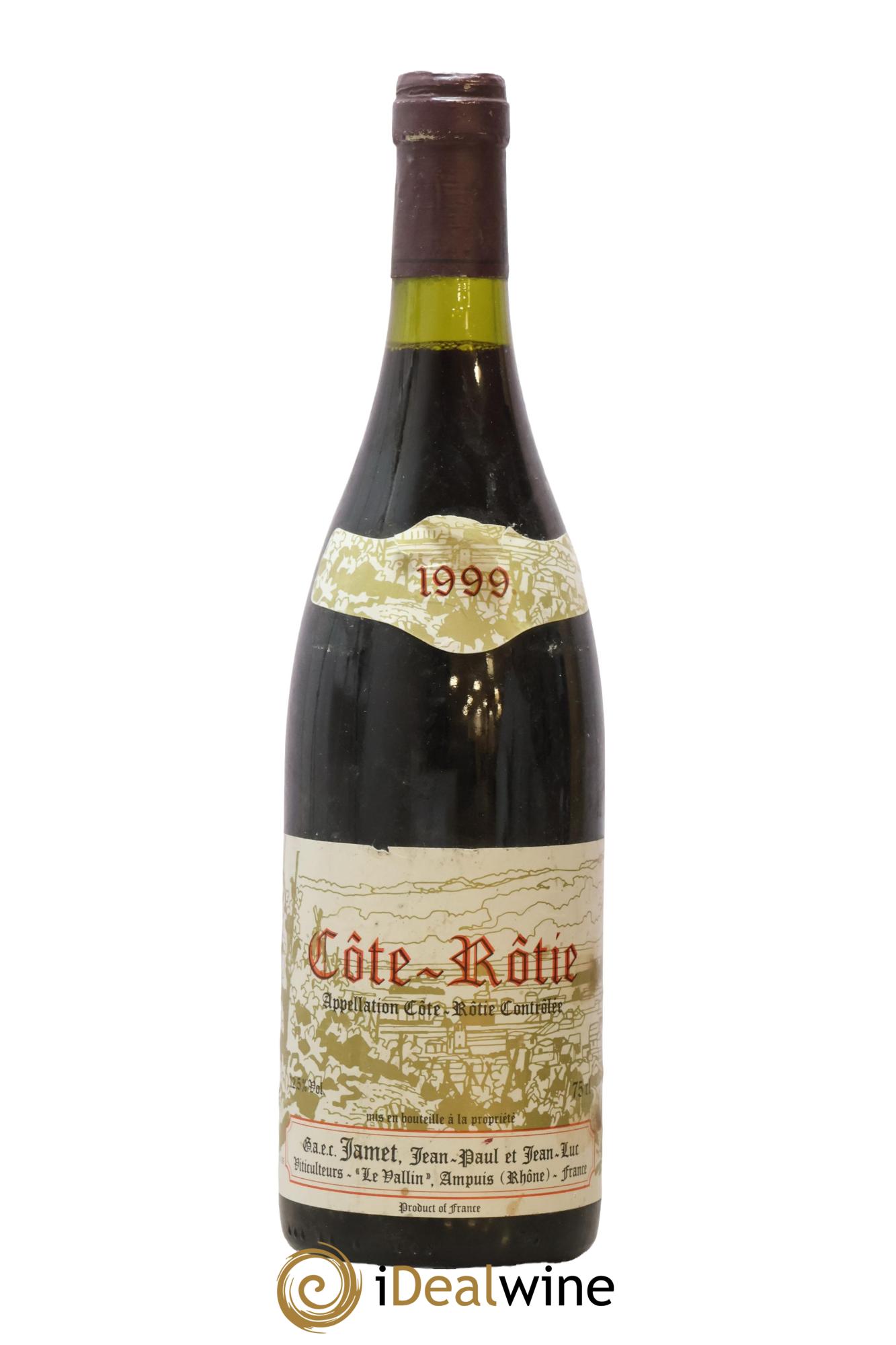 Côte-Rôtie Jamet (Domaine) 1999 - Lot de 1 bouteille - 0
