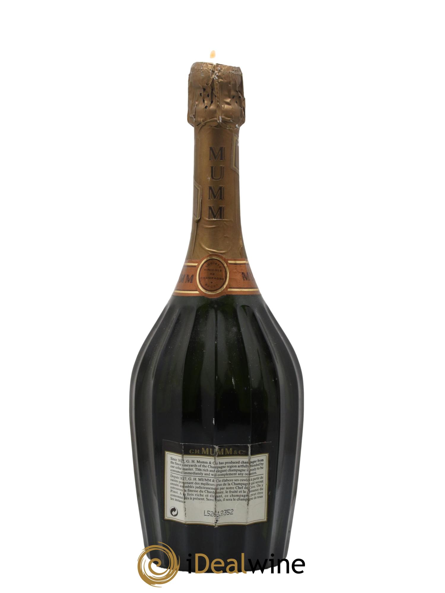 René Lalou Mumm 1985 - Lot de 1 bouteille - 1