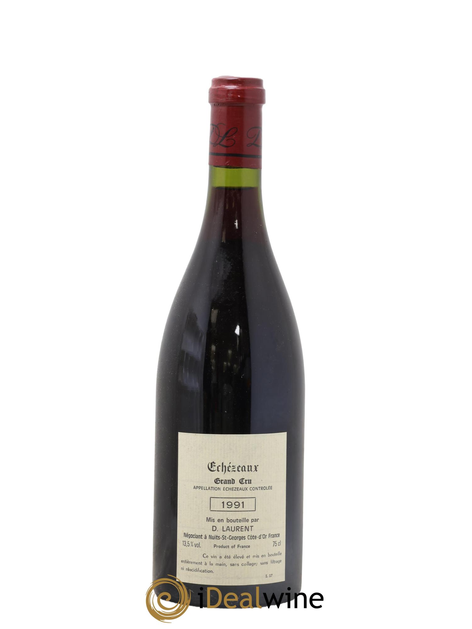 Echezeaux Grand Cru Dominique Laurent 1991 - Lot de 1 bouteille - 1