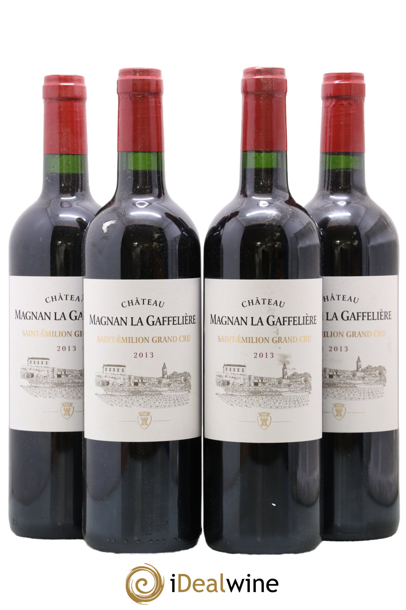 Château Magnan la Gaffelière 2013 - Lot of 4 bottles - 0