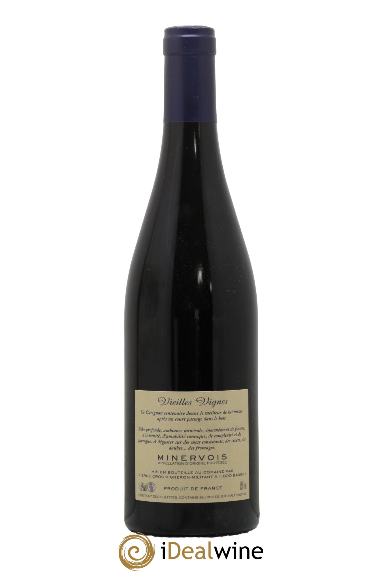 Minervois Vieilles Vignes Pierre Cros 2019 - Lot de 1 bouteille - 1