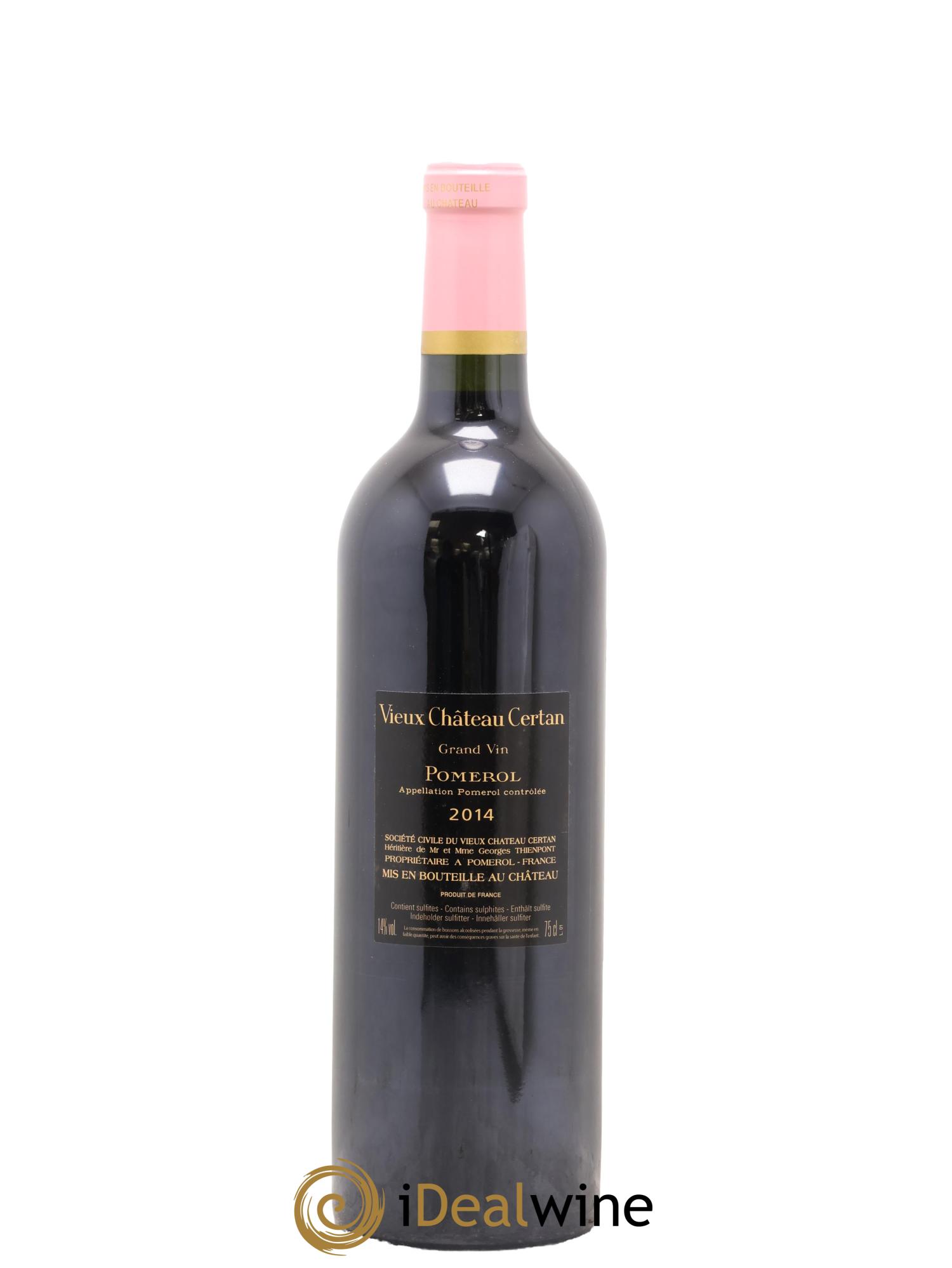 Vieux Château Certan 2014 - Posten von 1 Flasche - 2