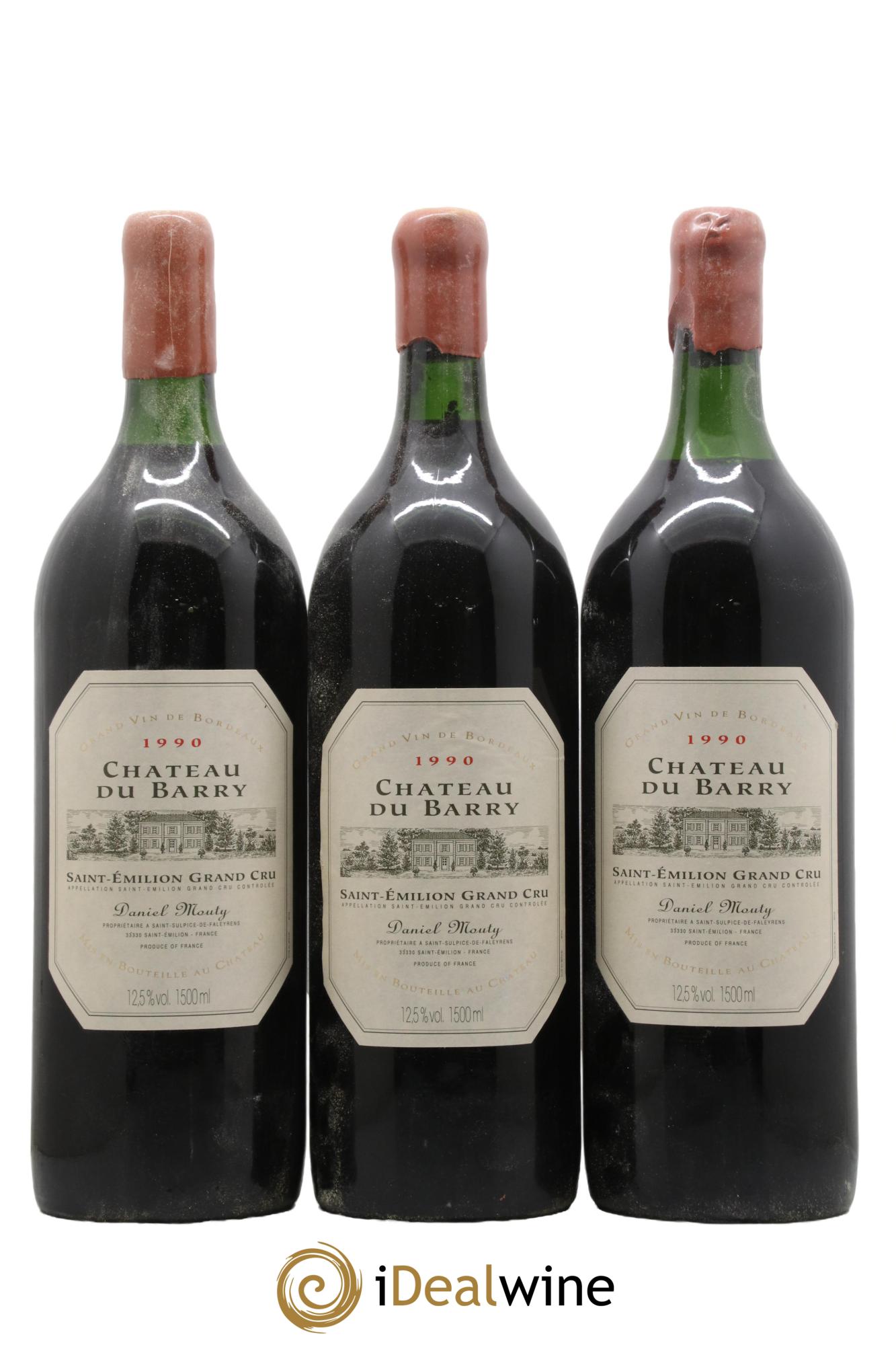 Saint-Émilion Grand Cru Château du Barry 1990 - Lot de 6 magnums - 2