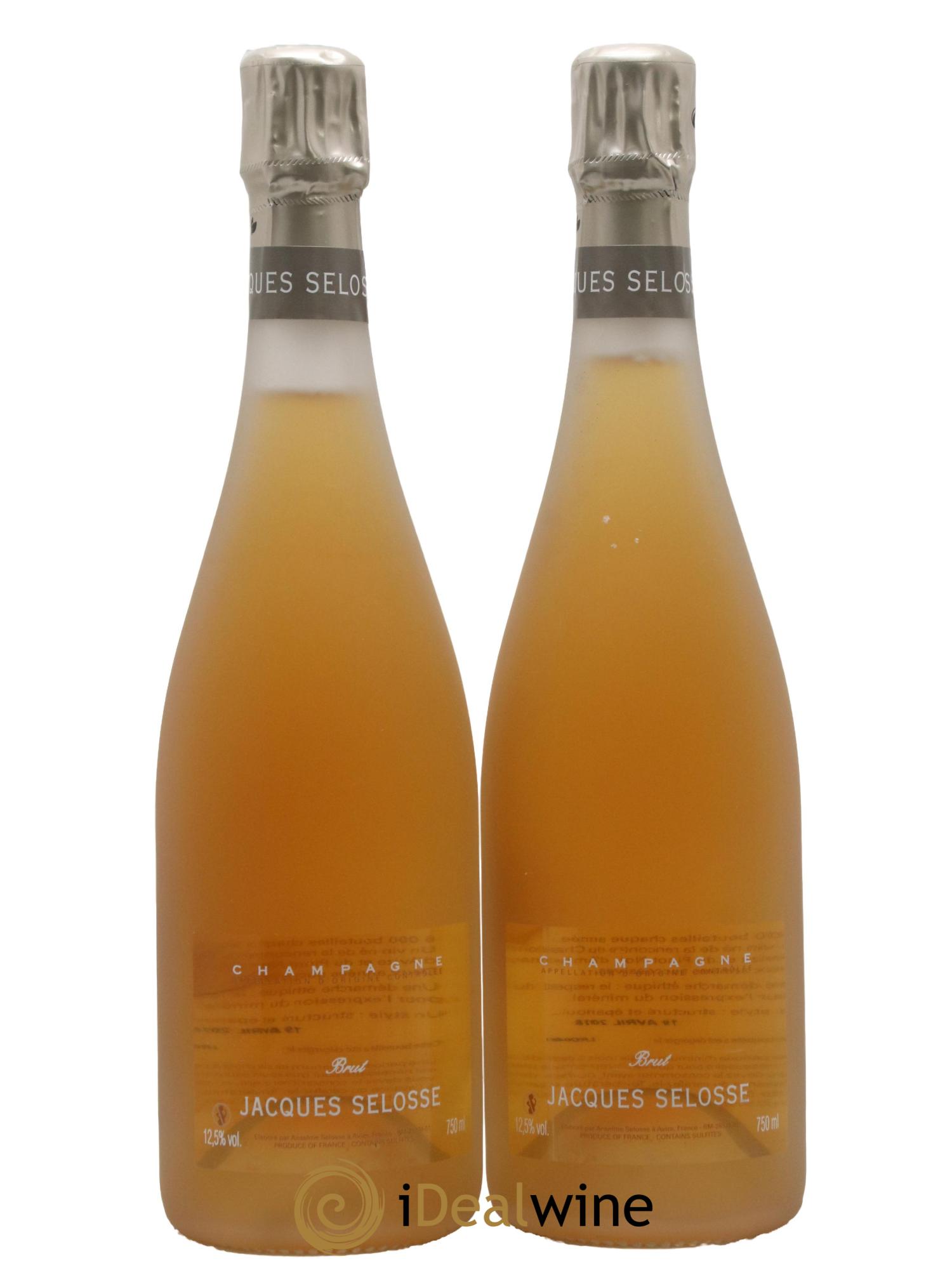 Rosé Brut Jacques Selosse - Lot de 2 bouteilles - 0