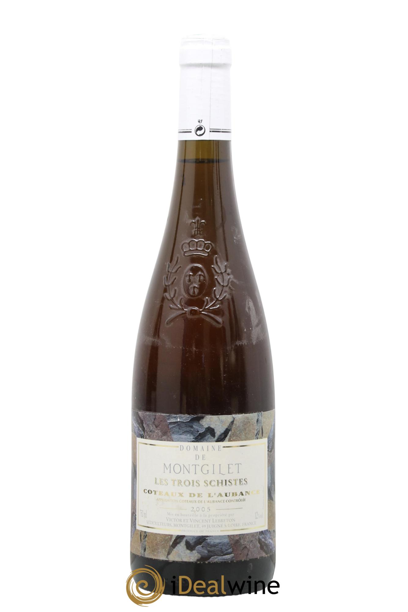 Coteaux de l'Aubance Les Trois Schistes Montgilet 2005 - Lotto di 1 bottiglia - 0