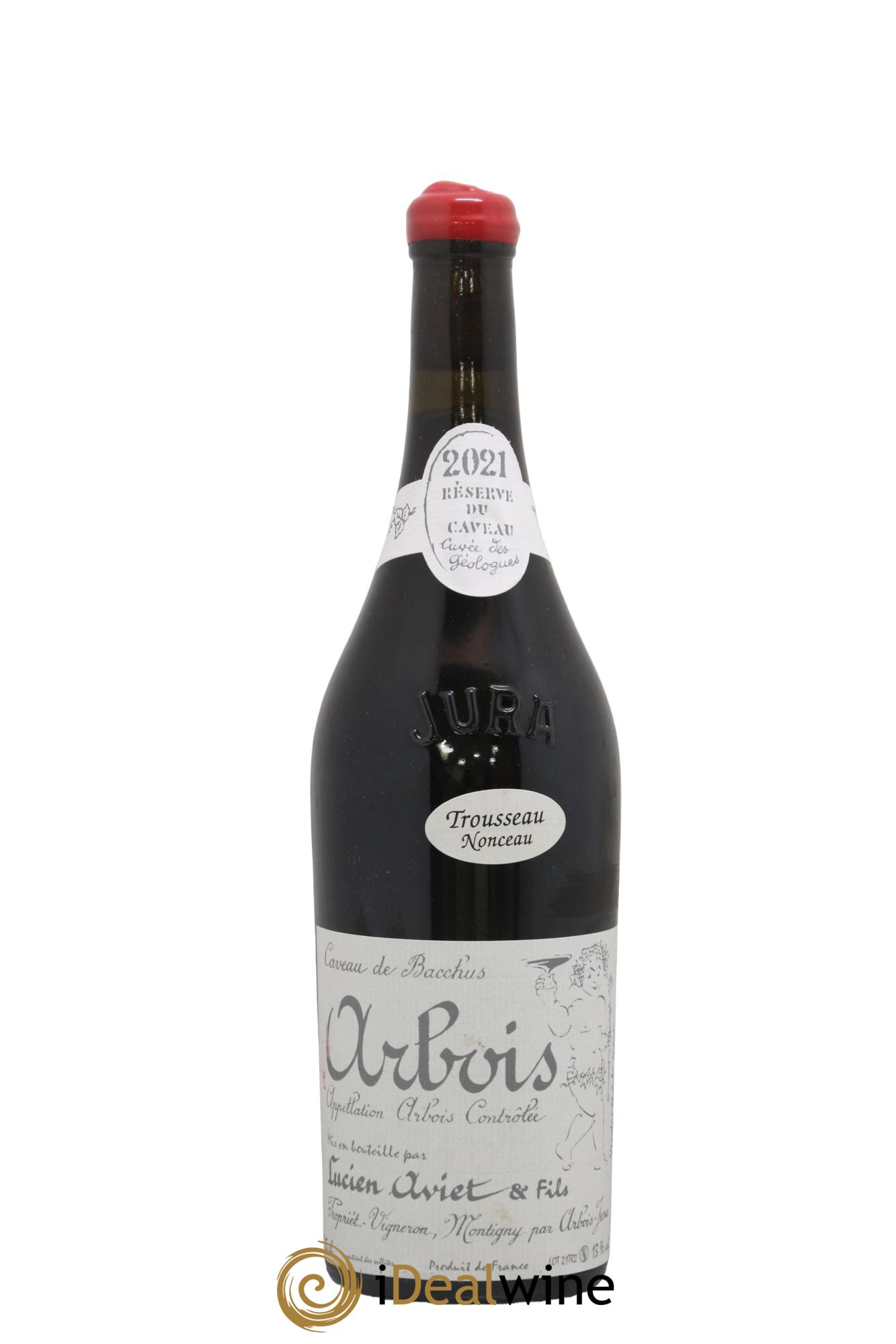 Arbois Trousseau Nonceau Cuvée des Géologues Lucien Aviet (Domaine) 2021 - Lotto di 1 bottiglia - 0