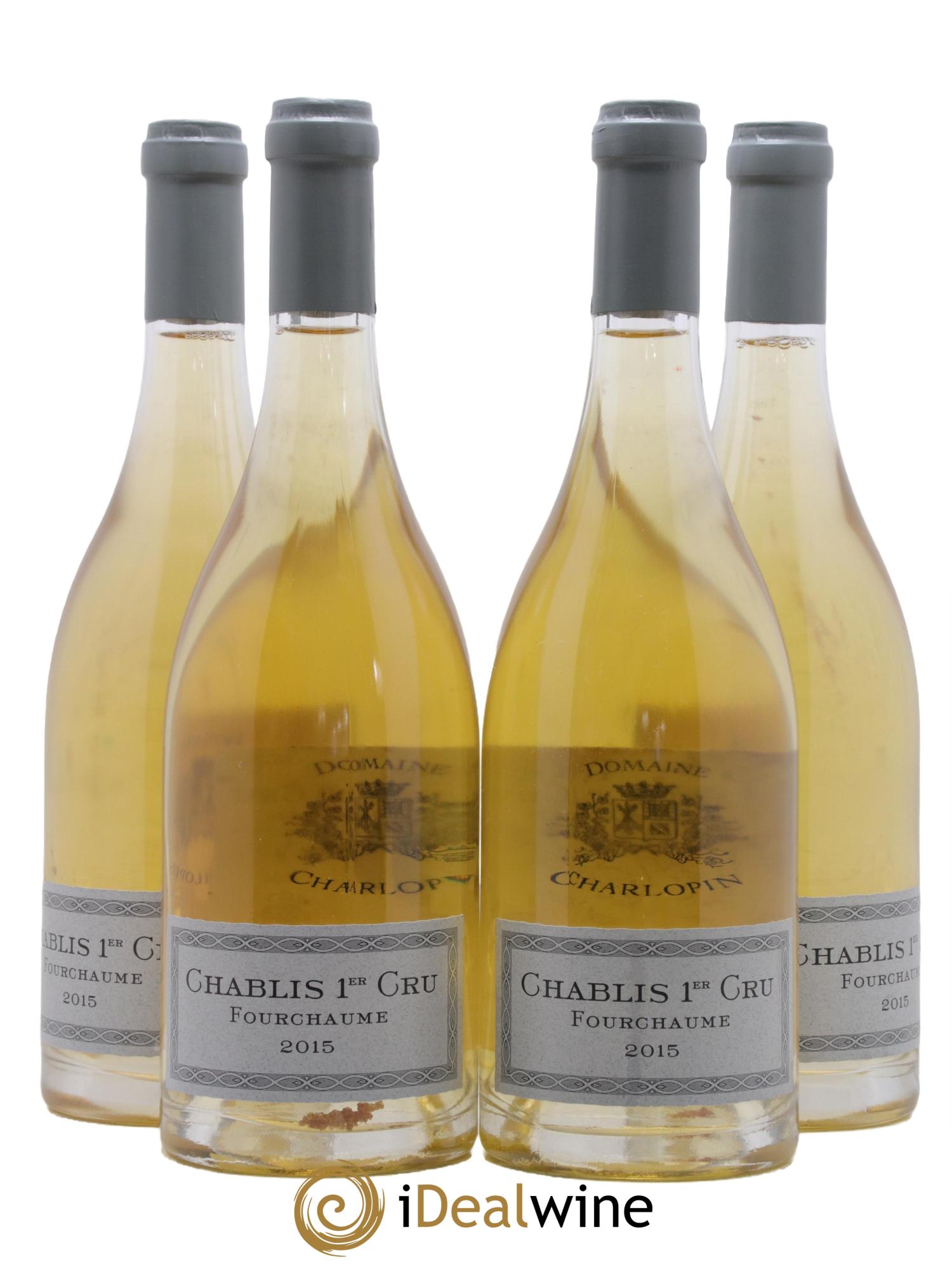 Chablis 1er Cru Fourchaume Charlopin 2015 - Lot de 4 bouteilles - 0