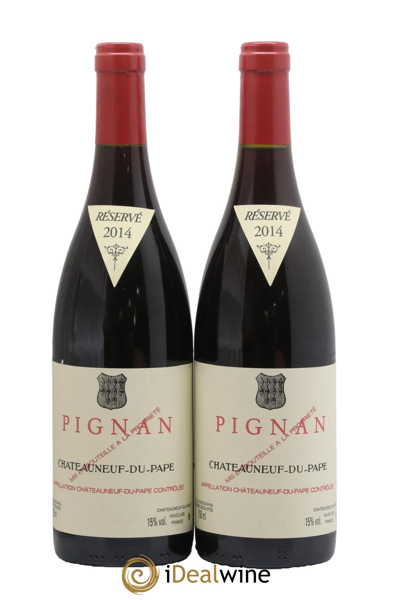 Châteauneuf-du-Pape Pignan Emmanuel Reynaud 2014 - Lot of 2 bottles - 0