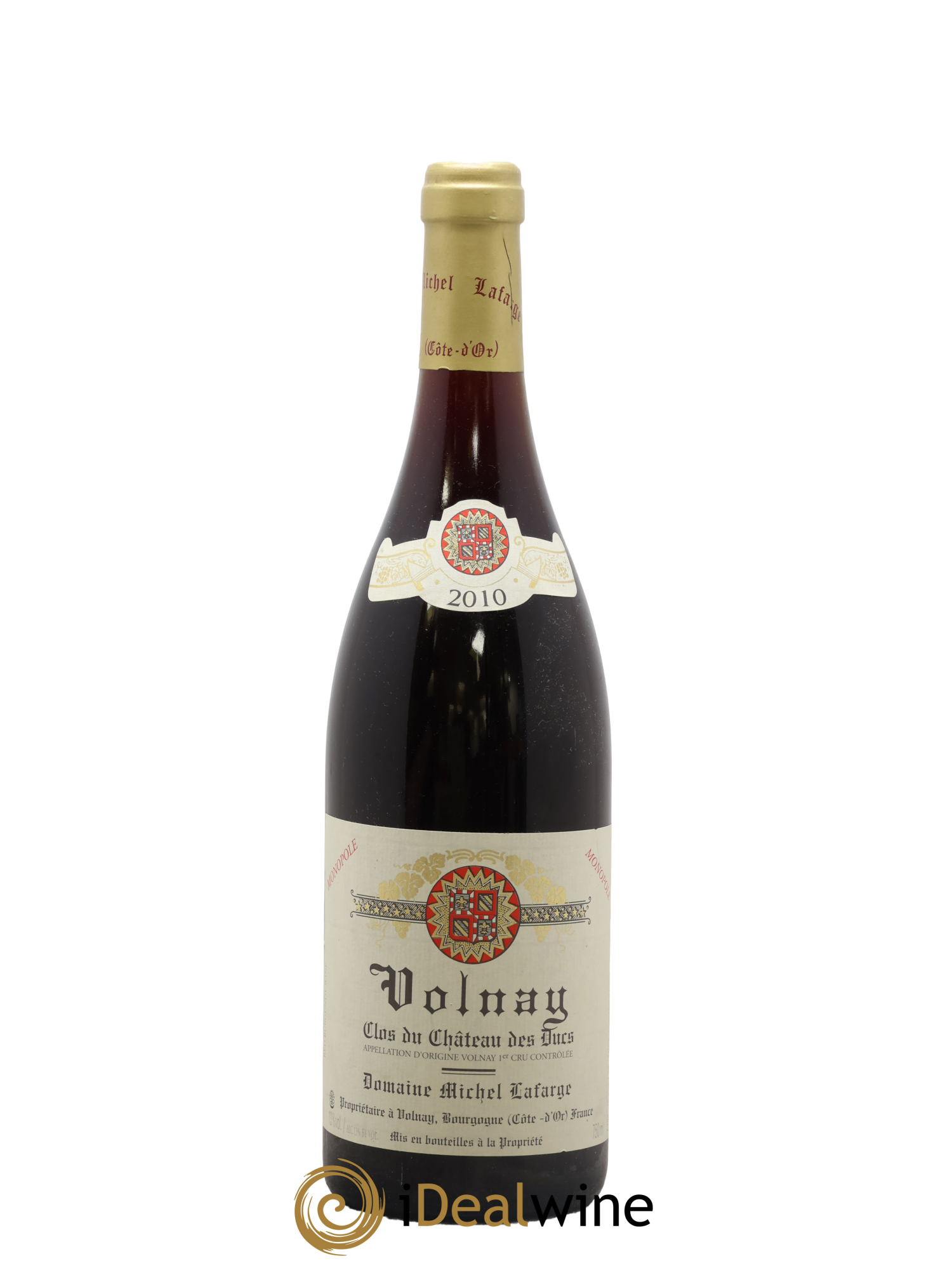 Volnay 1er Cru Clos du Château des Ducs Lafarge (Domaine) 2010 - Lot of 1 bottle - 0