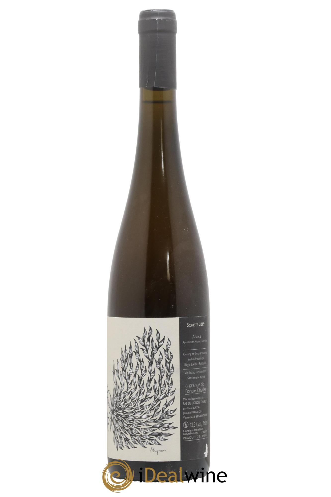 Vin de France Schiste La Grande de l Oncle Charles 2019 - Lot de 1 bouteille - 0