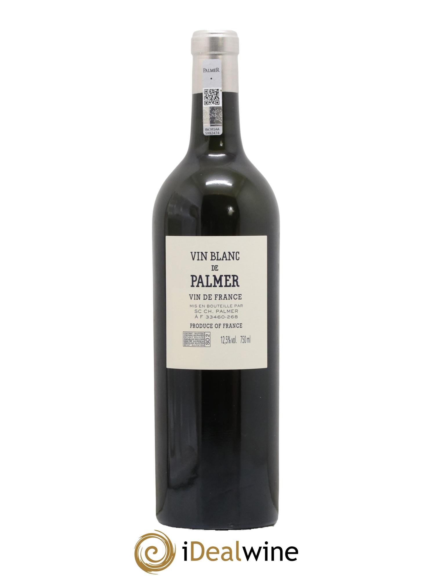 Vin Blanc de Palmer 2022 - Lot de 1 bouteille - 1