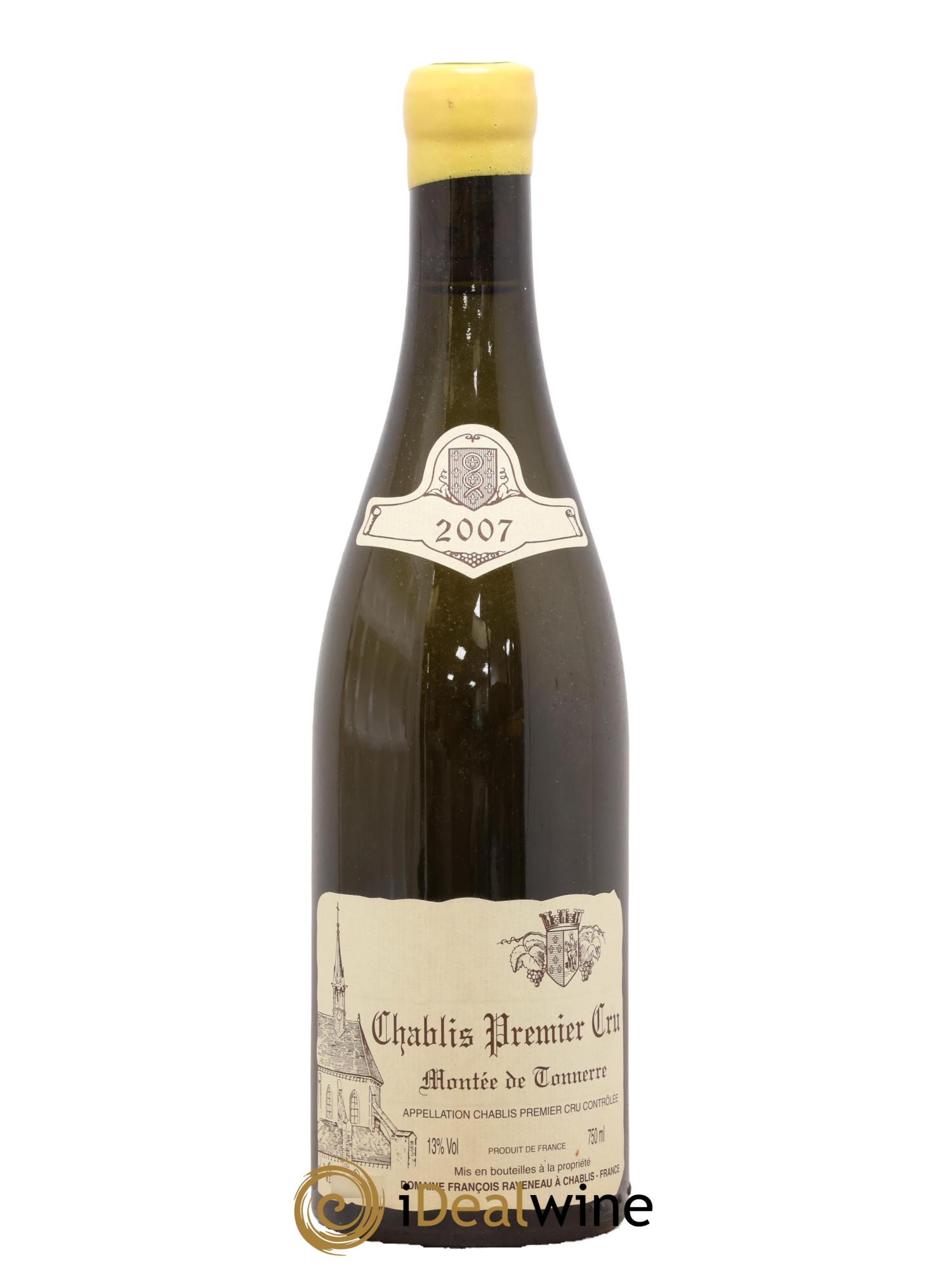 Chablis 1er Cru Montée de Tonnerre Raveneau (Domaine) 2007 - Lot of 1 bottle - 0
