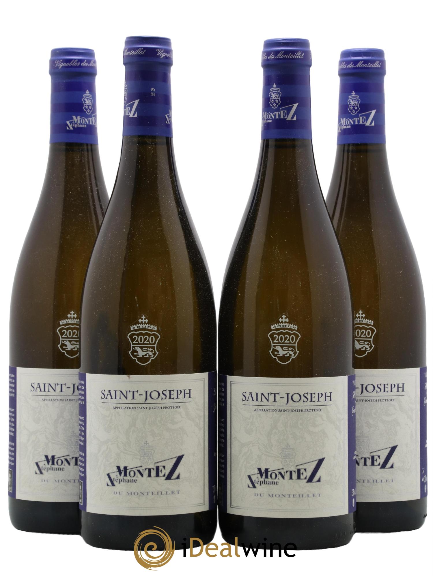 Saint-Joseph Monteillet (Domaine du) - Stéphane Montez 2020 - Lot of 4 bottles - 0