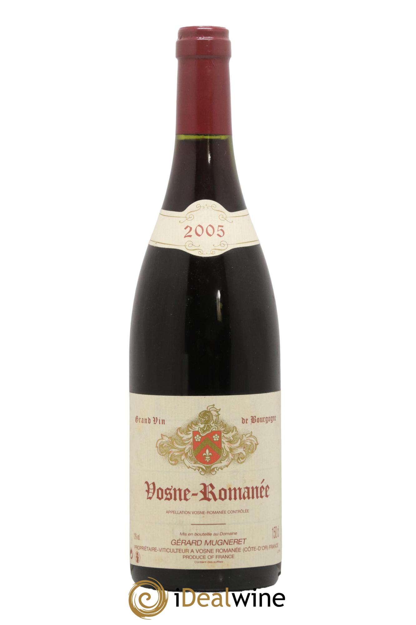 Vosne-Romanée Gérard Mugneret 2005 - Lot de 1 bouteille - 0