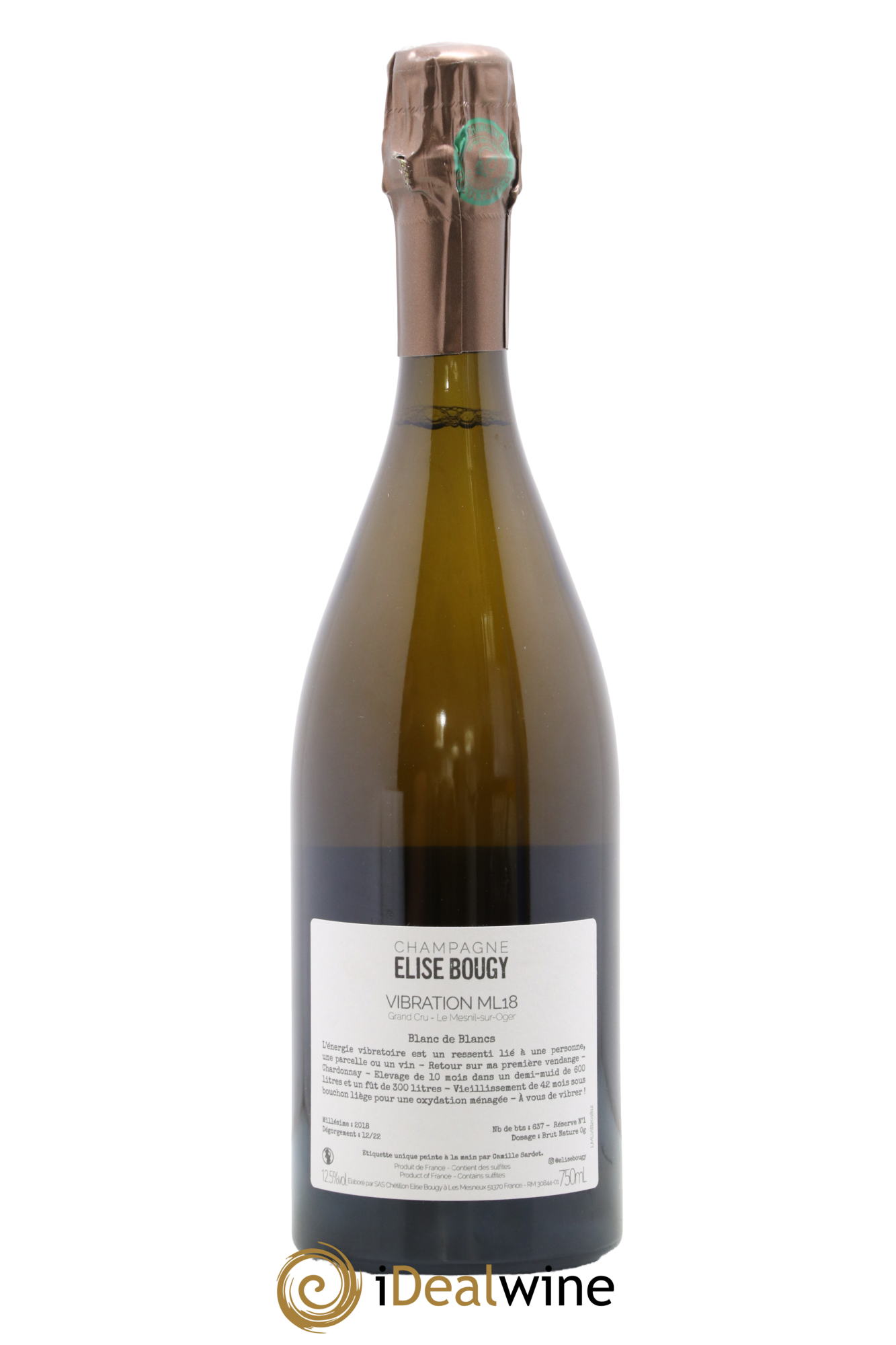 Vibration ML18 Elise Bougy 2018 - Lot de 1 bouteille - 1