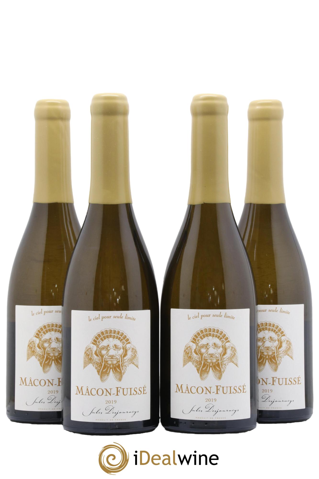 Mâcon-Fuissé Bois de la Croix Jules Desjourneys 2019 - Lot de 4 bouteilles - 0