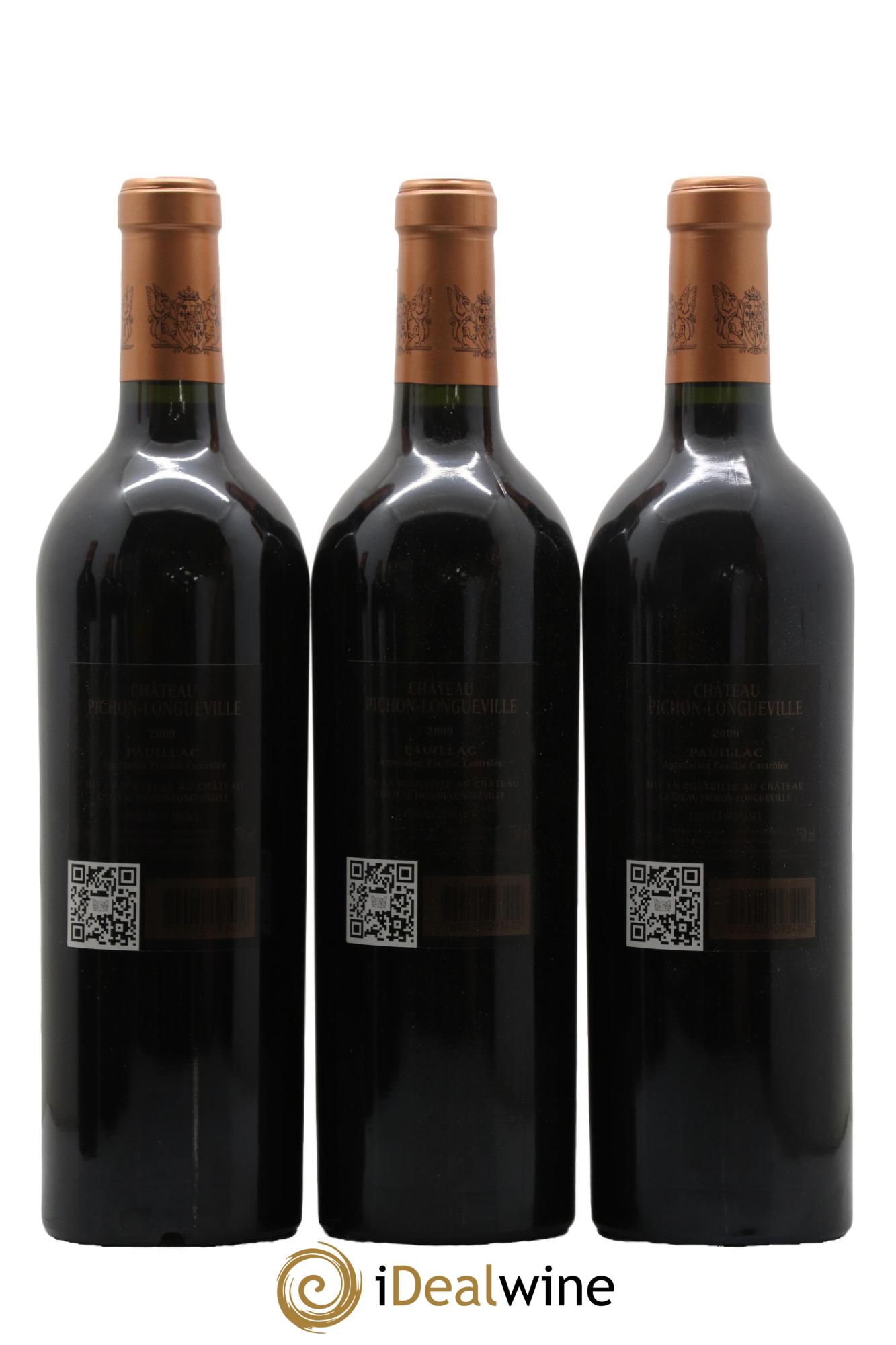 Pichon Longueville Baron 2ème Grand Cru Classé 2009 - Lot of 6 bottles - 2